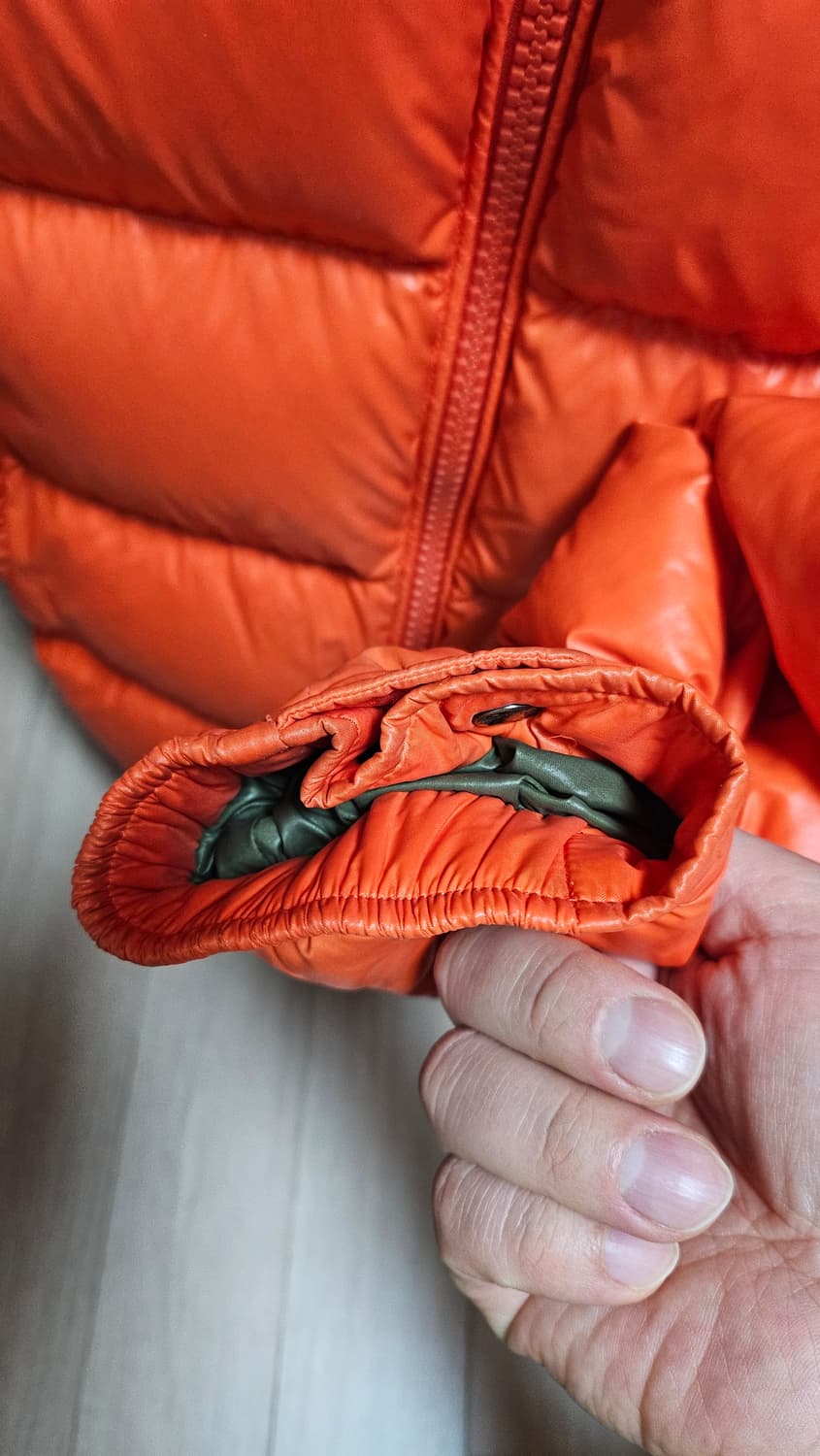몽클레어 마야 오렌지 4호 패딩 점퍼 상품이미지9