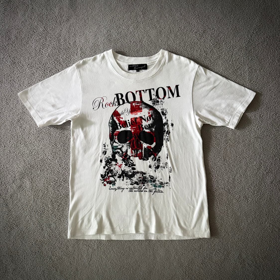 Skull y2k vintage t shirt 상품이미지1