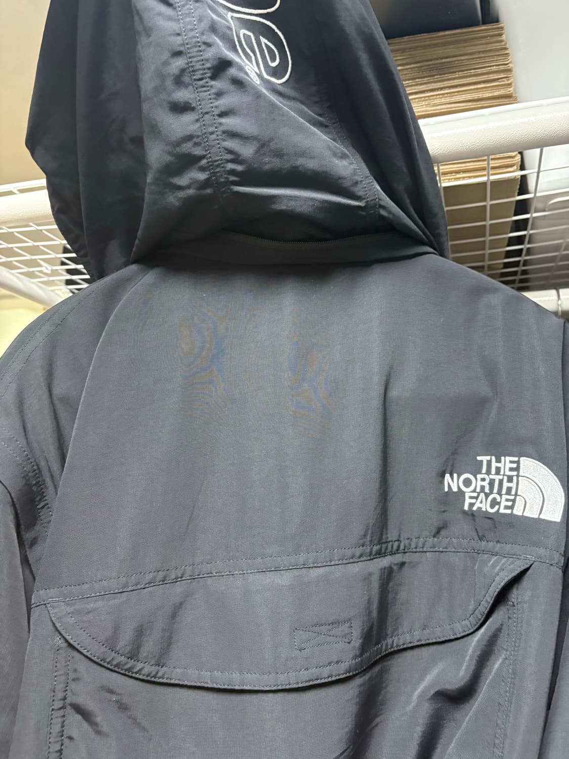 슈프림 X 노스페이스 콜라보 컨버터블 자켓 블랙 XL  상품이미지4