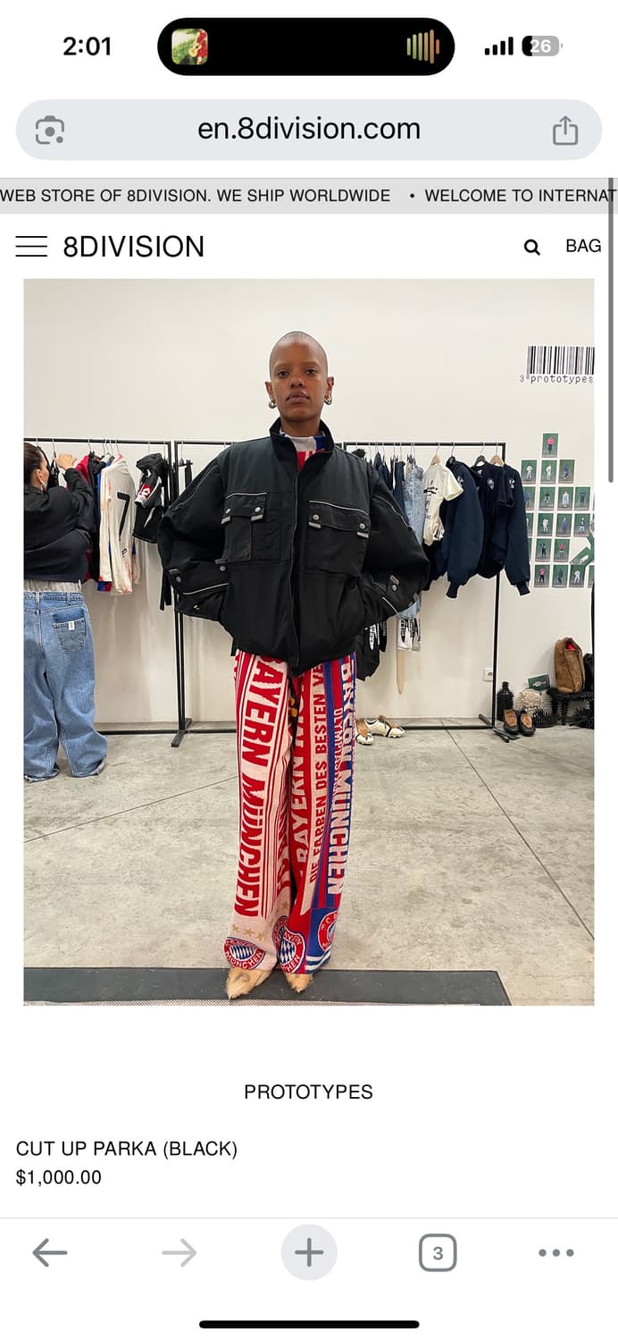 prototypes cut up 파카 상품이미지1