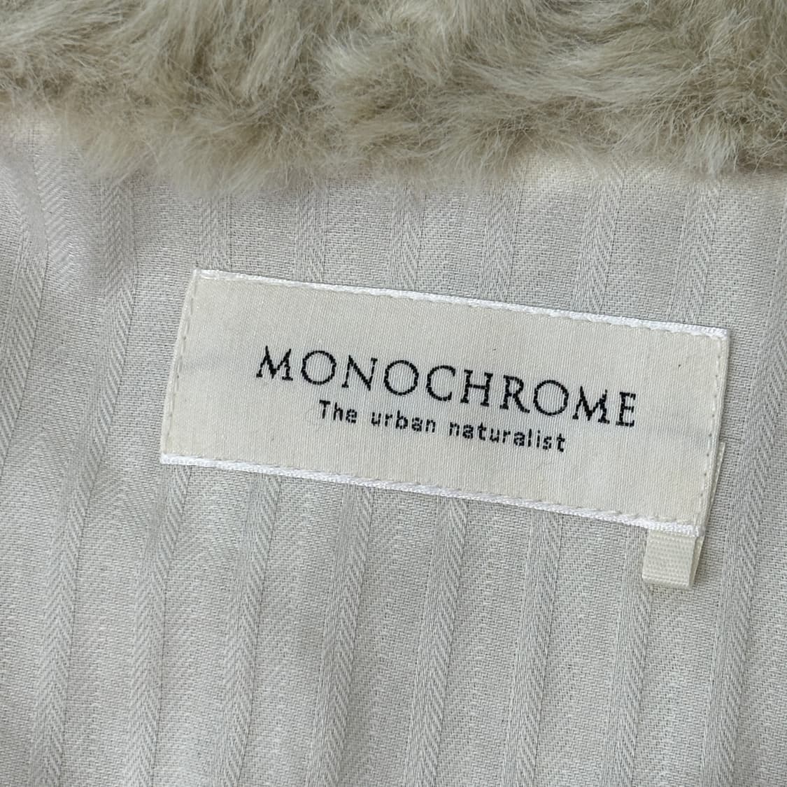 모노크롬 디자이너브랜드 에코 퍼자켓 상품이미지5