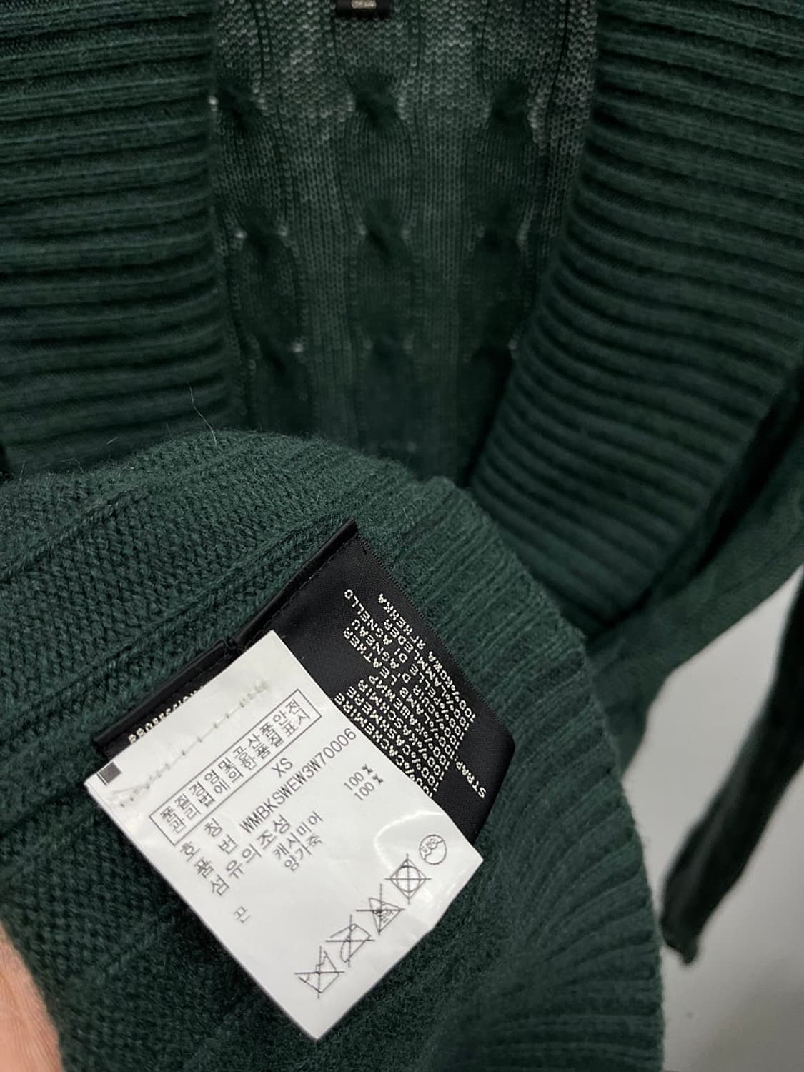 여) 랄프로렌 블랙라벨 케시미어 니트  상품이미지7