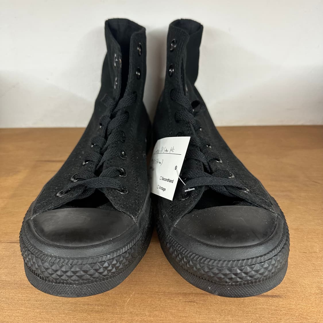 컨버스 척테일러 하이 ‘올블랙’ 상품이미지2