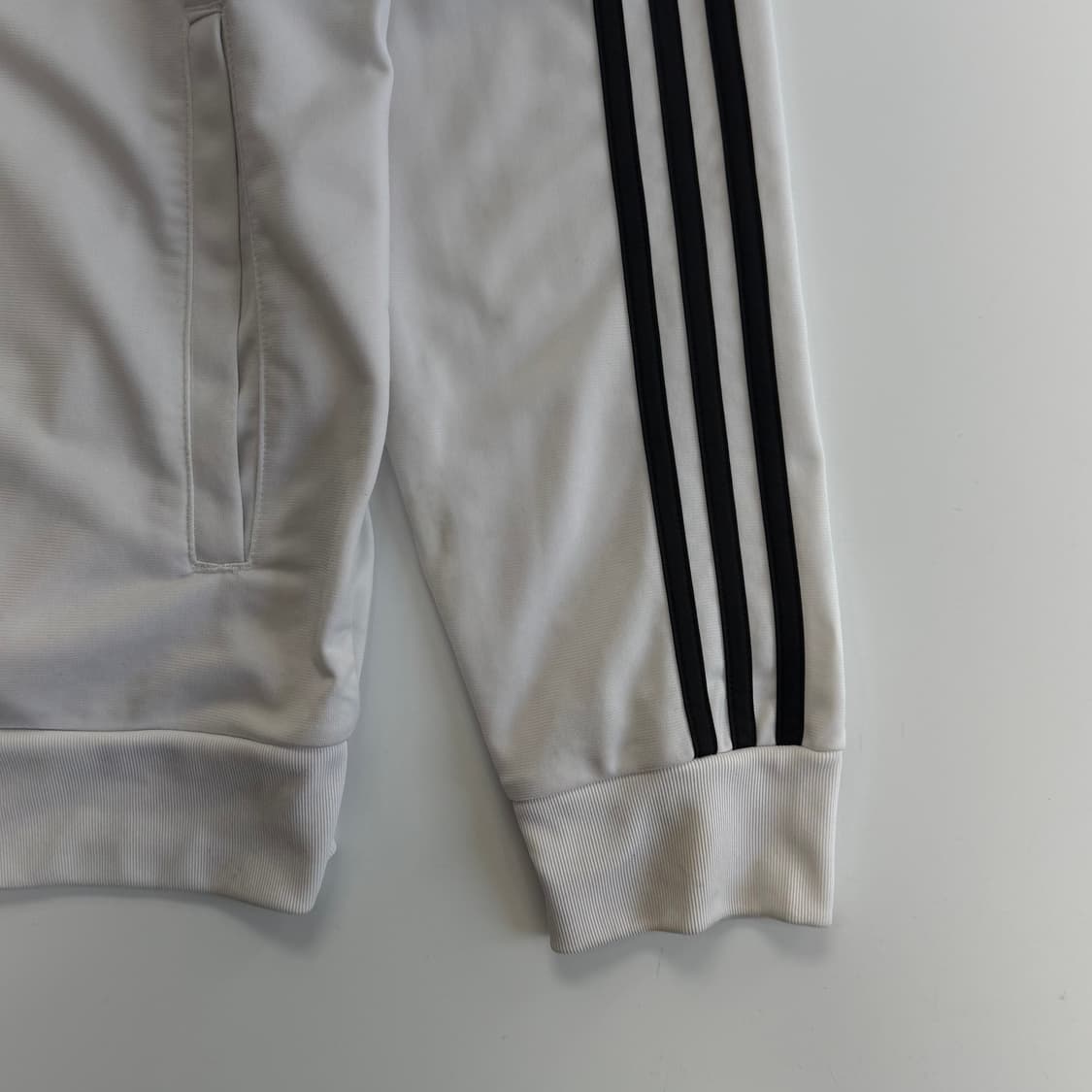 Adidas 아디다스 삼각로고 화이트 블랙 져지 상품이미지5