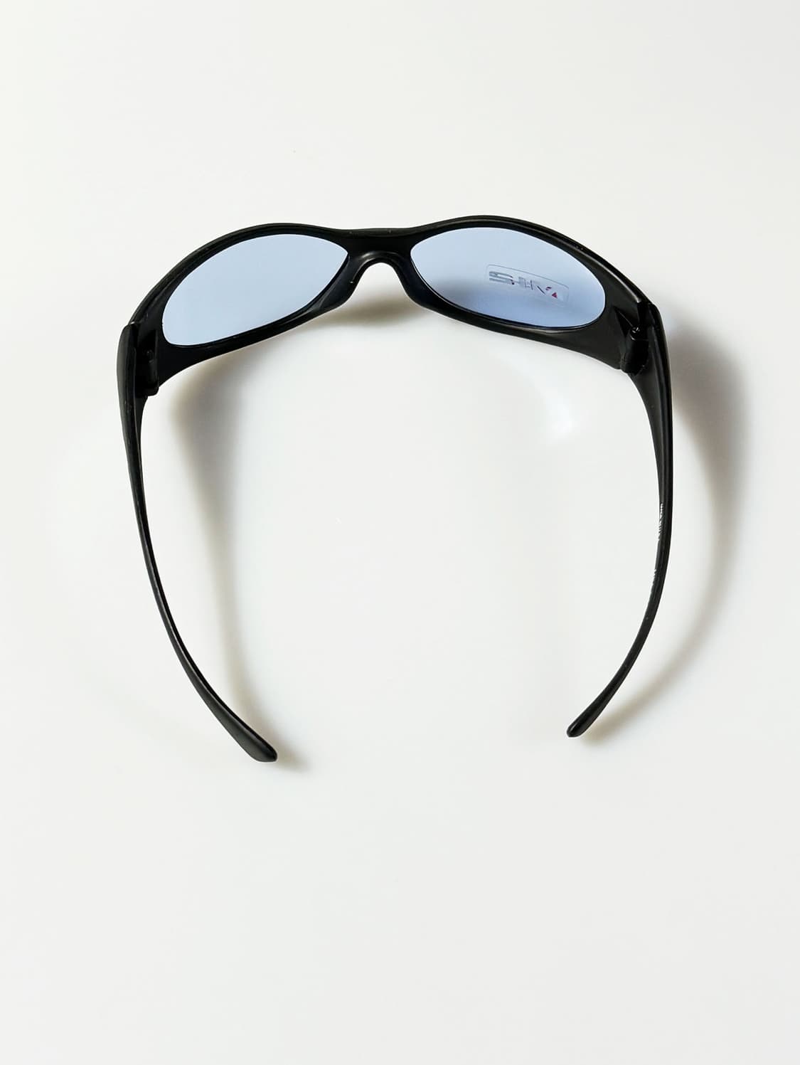 MI-2 맷블랙 랩어라운드 스포티 틴트 빈티지 선글라스 상품이미지5