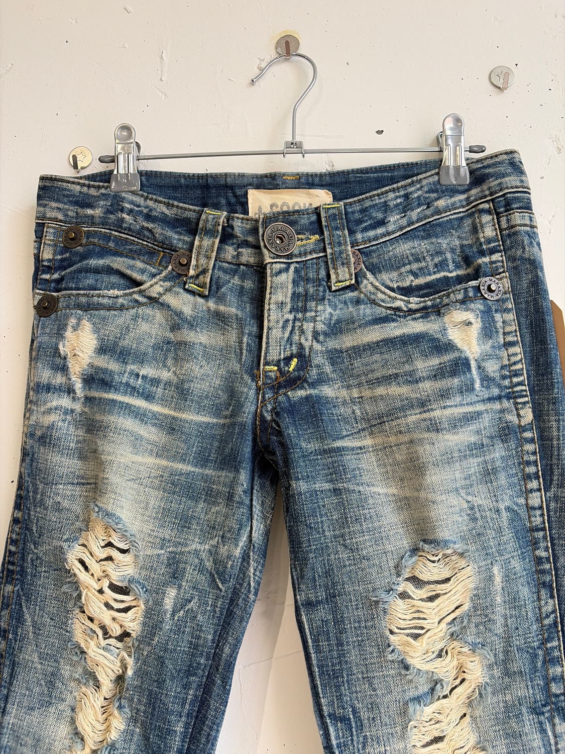 MARAXIA boots cut denim pants   상품이미지1