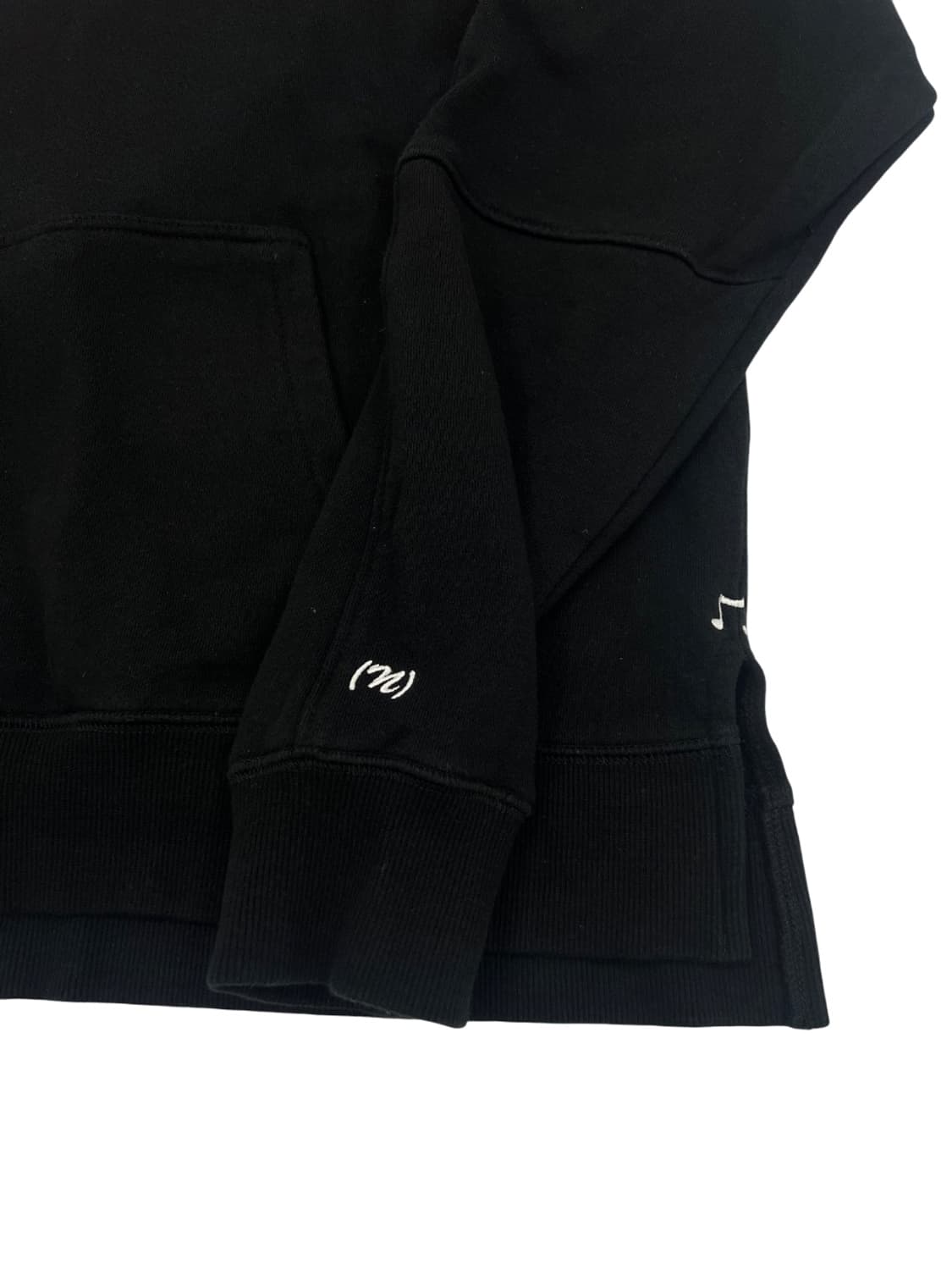 넘버나인 자수 루즈핏 후드티 상품이미지3