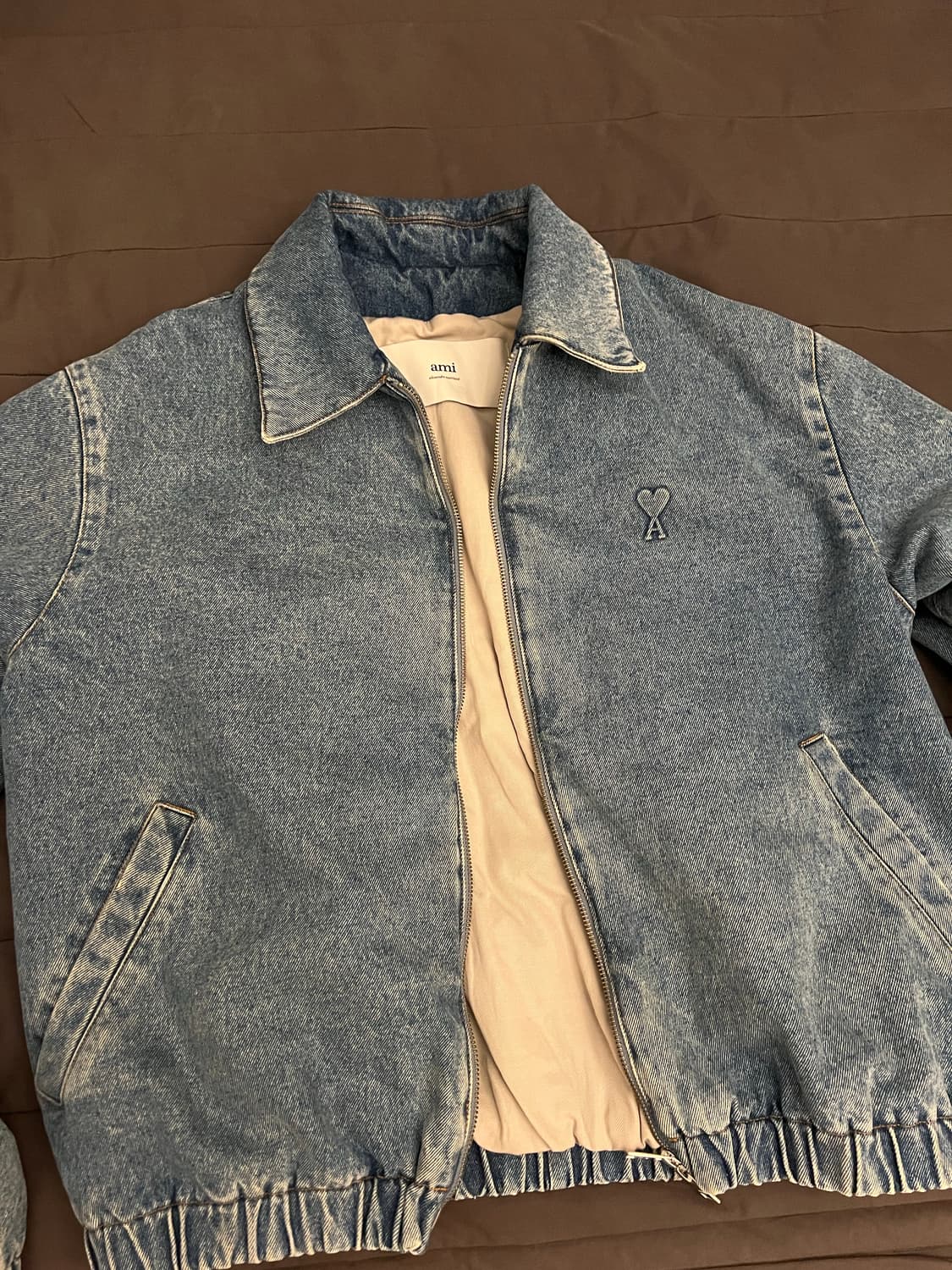 아미 데님 봄버 자켓 L 상품이미지1