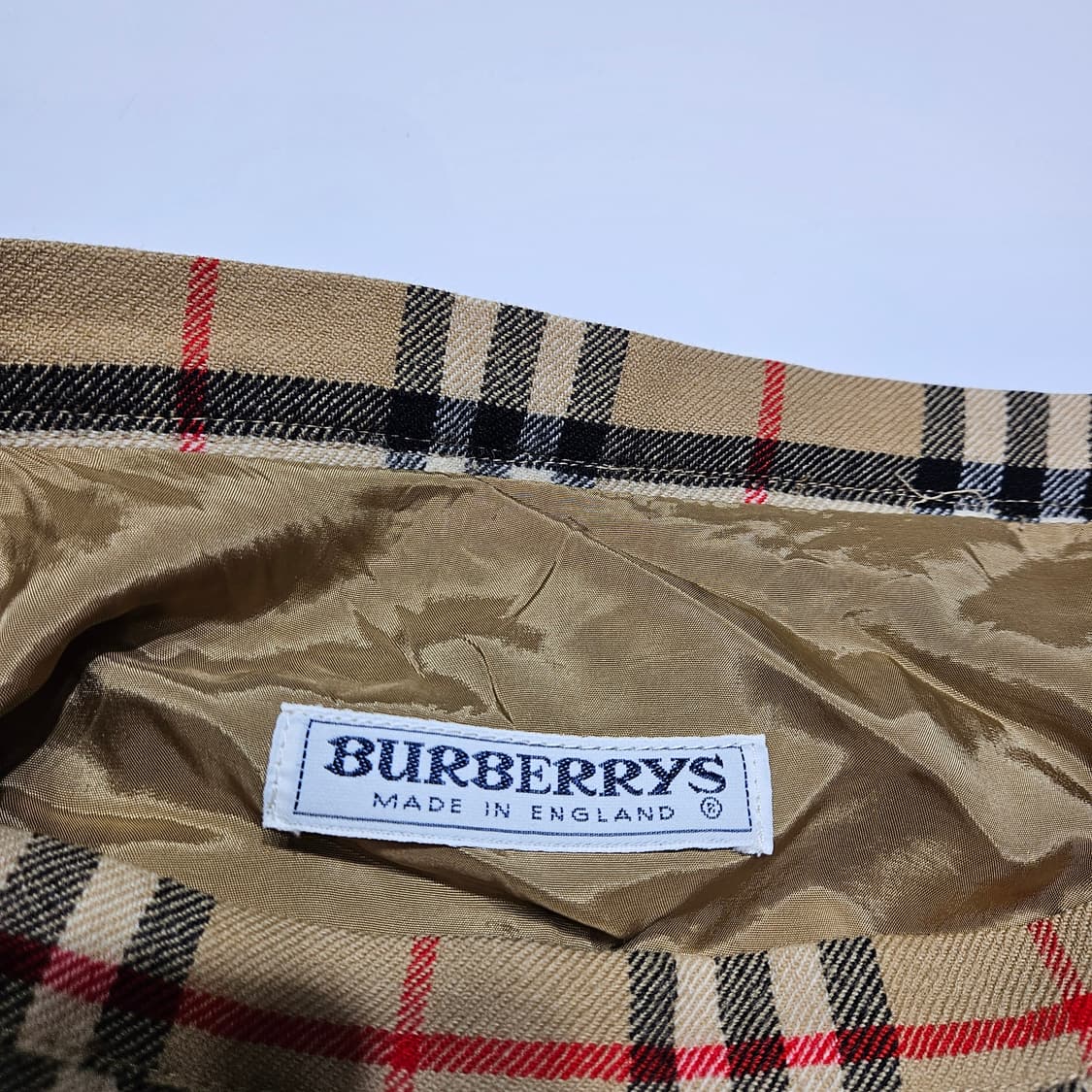 버버리 노바체크 스커트[S] 상품이미지3