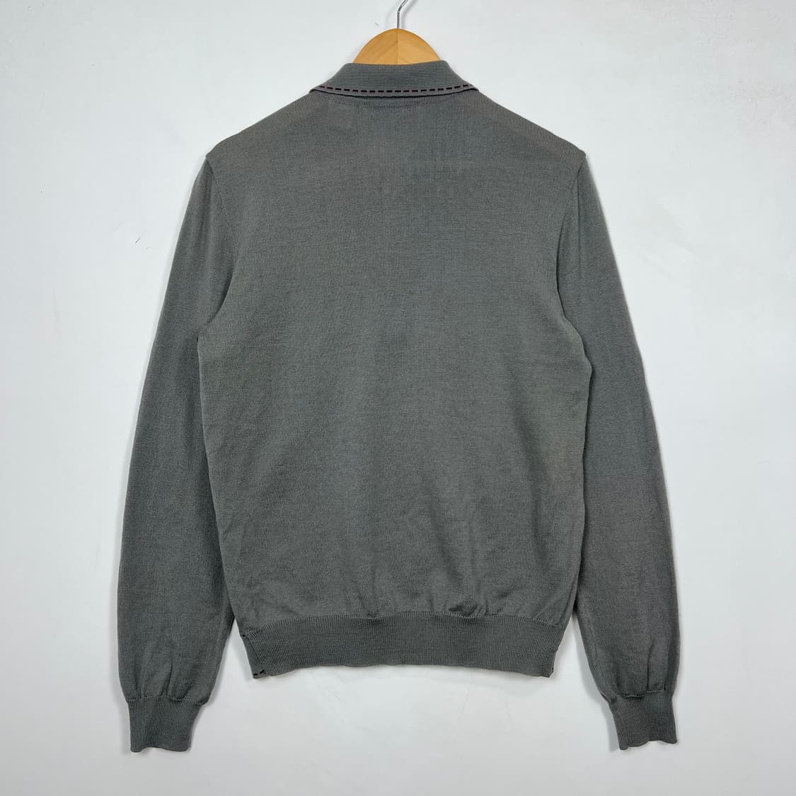 2000s DnG 돌체앤가바나 디스트레스드 카라 니트 상품이미지6