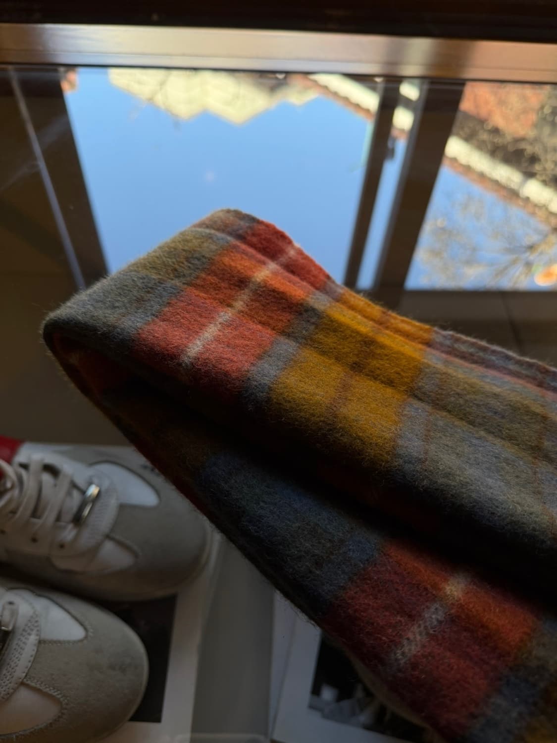 BRONTE 문트위드 램스울 머플러 상품이미지3