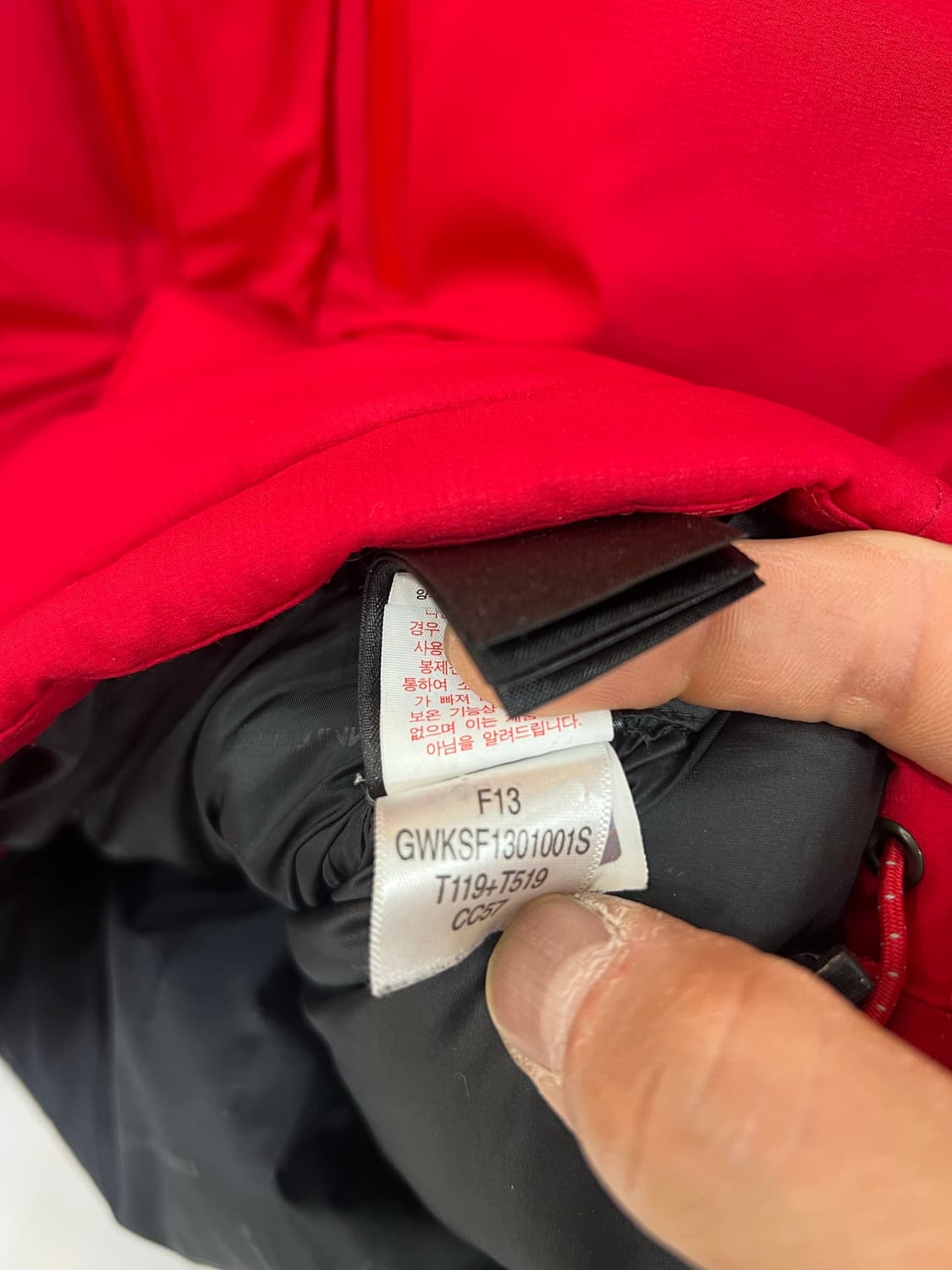 노스페이스 써밋 히말라야 800 패딩 레드 상품이미지6