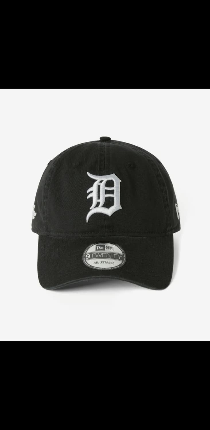 뉴에라 x 디스이즈네버댓 TNT 920UNST 디트로이트 볼캡 블랙 상품이미지2