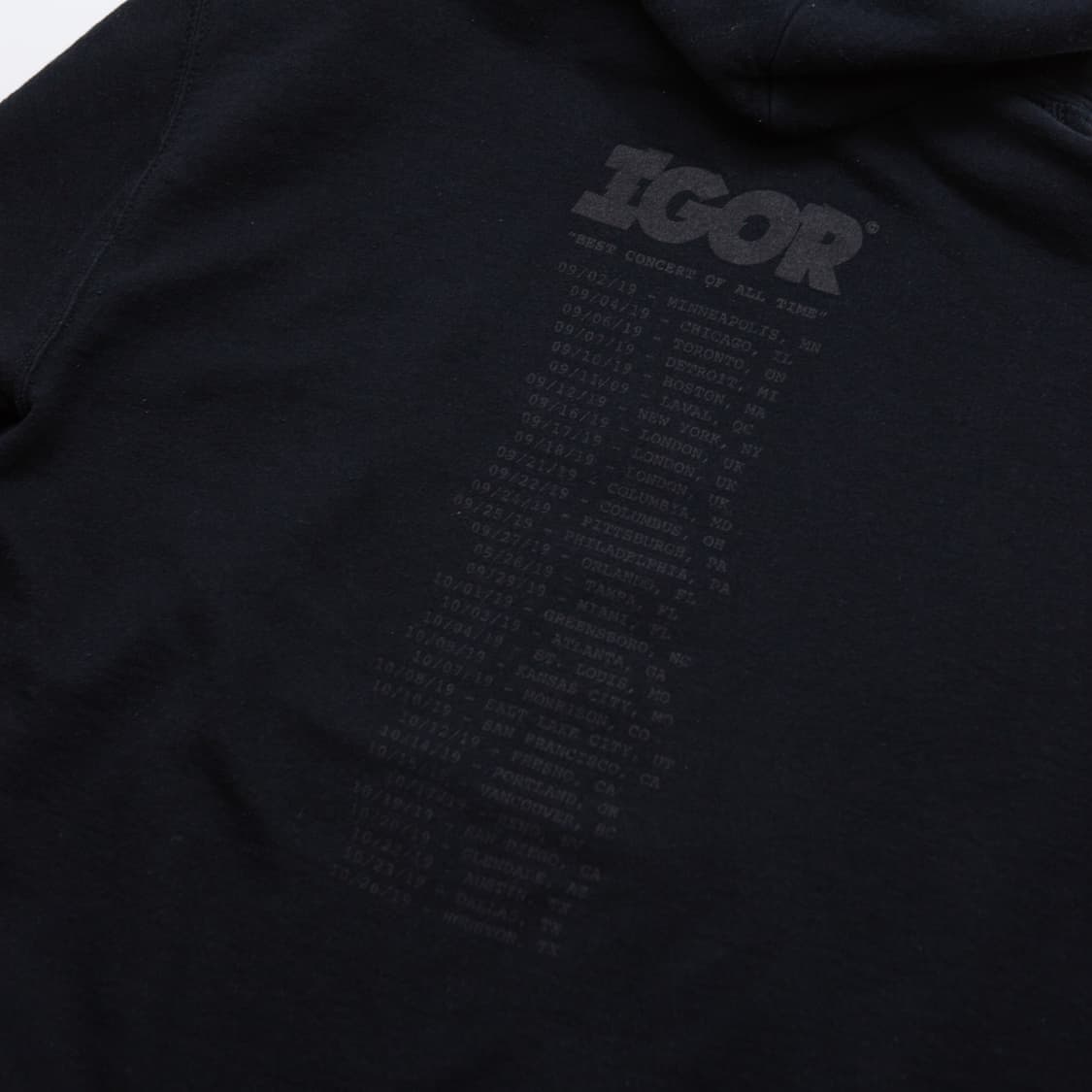 2019 IGOR 투어 머천 후디 상품이미지5