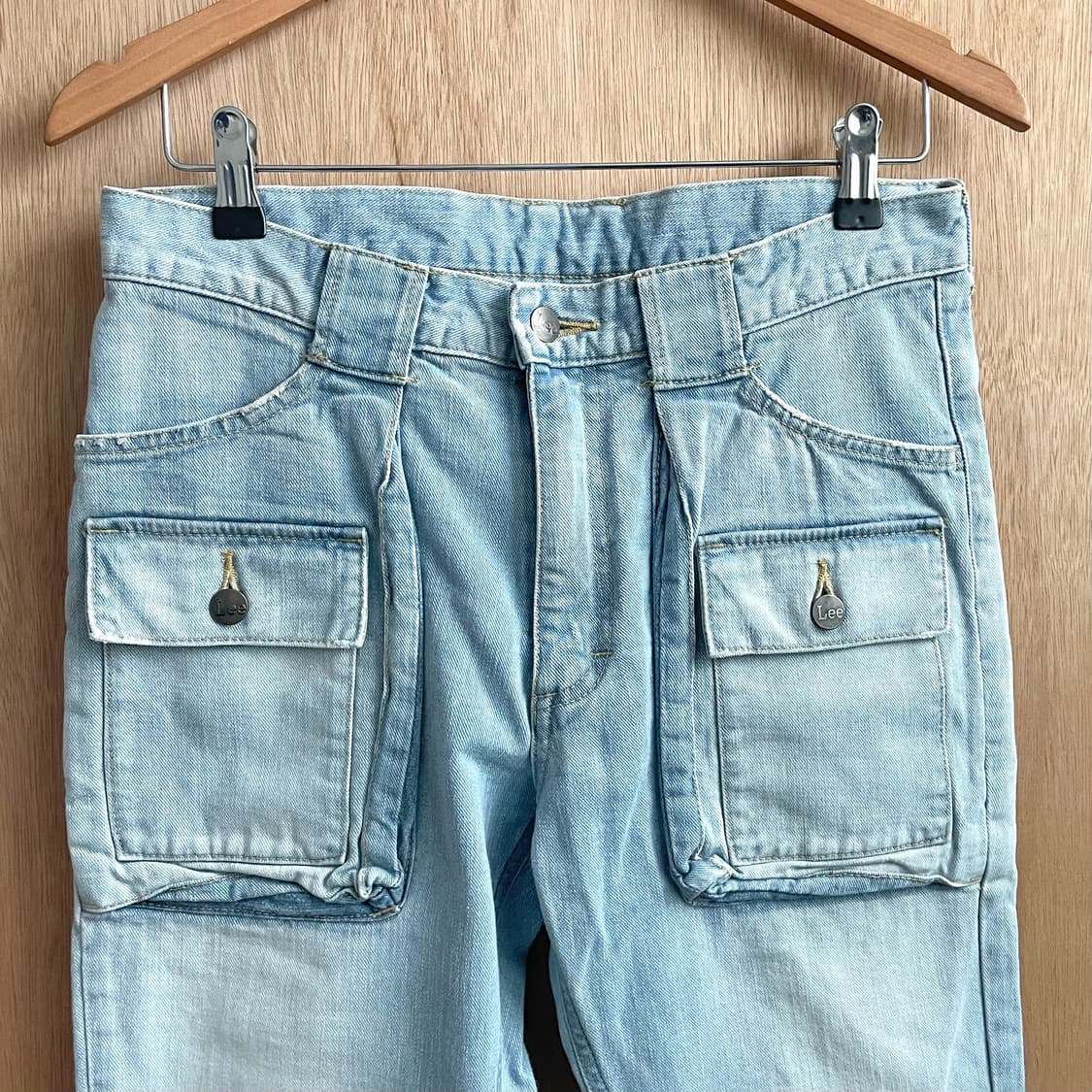 엔헐리우드XLee 포켓 플레어 데님 팬츠 상품이미지4
