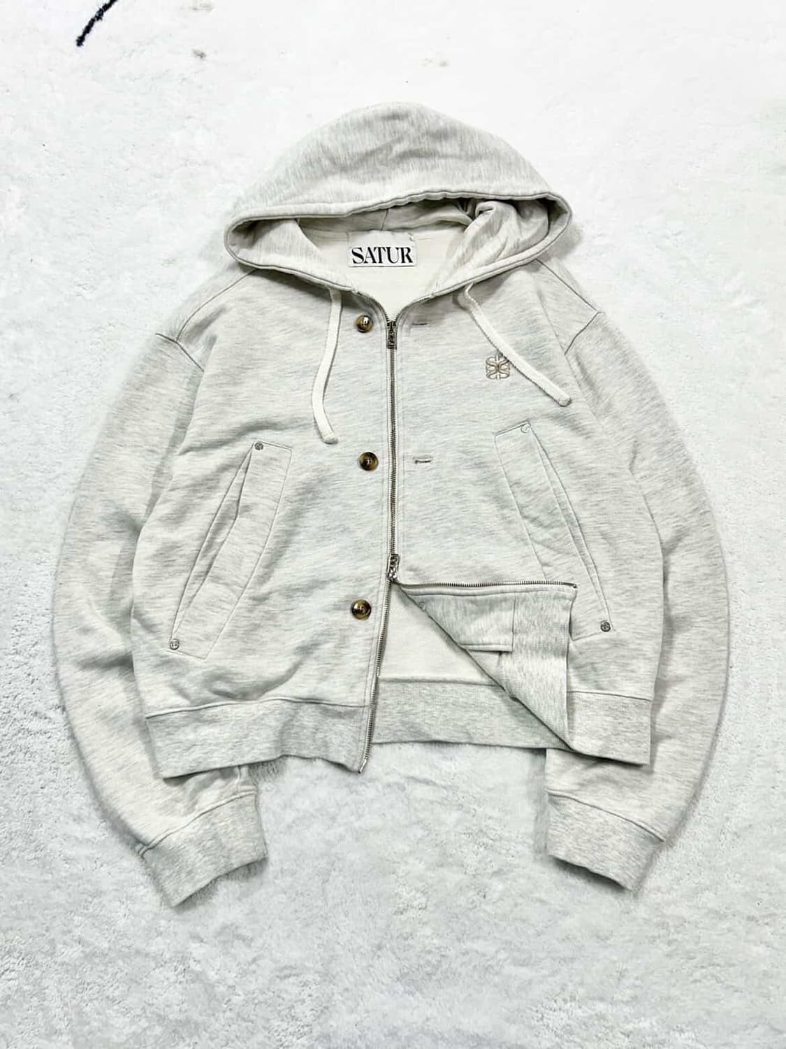 세터 테오 오트밀 투웨이 후드집업 상품이미지6