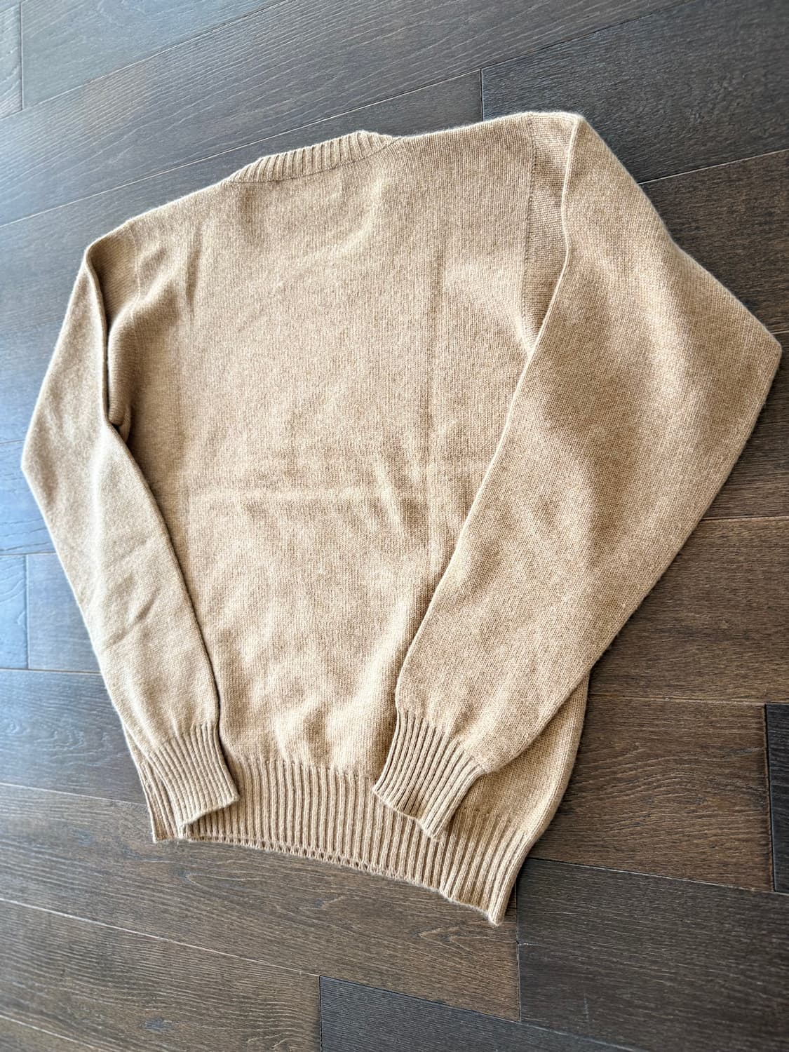 {메종키츠네} 캐시미어 스웨터 카멜 2000s 레어 피스 🦊 상품이미지4