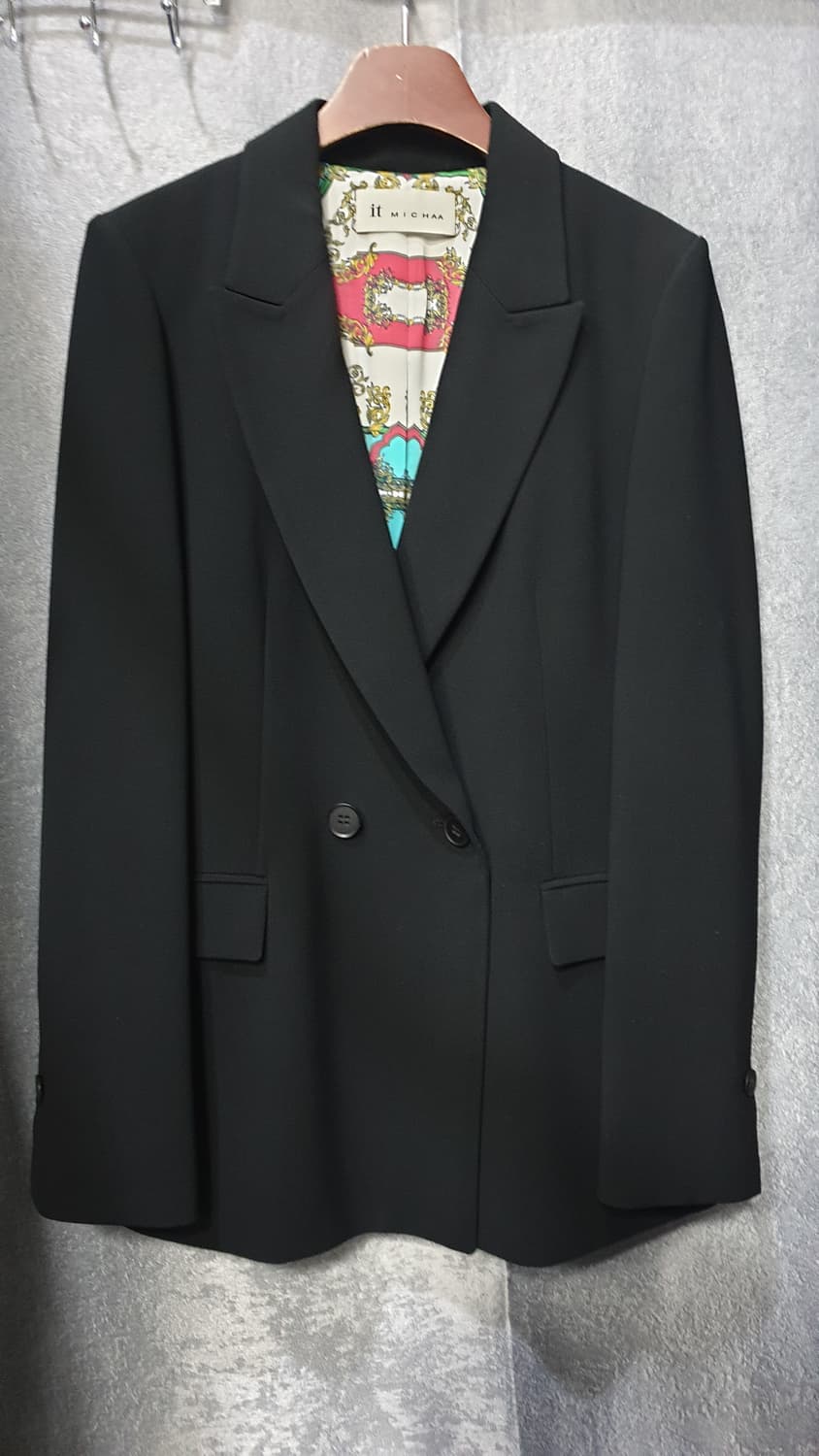 잇미샤 블랙 더블 버튼 자켓 55 상품이미지2