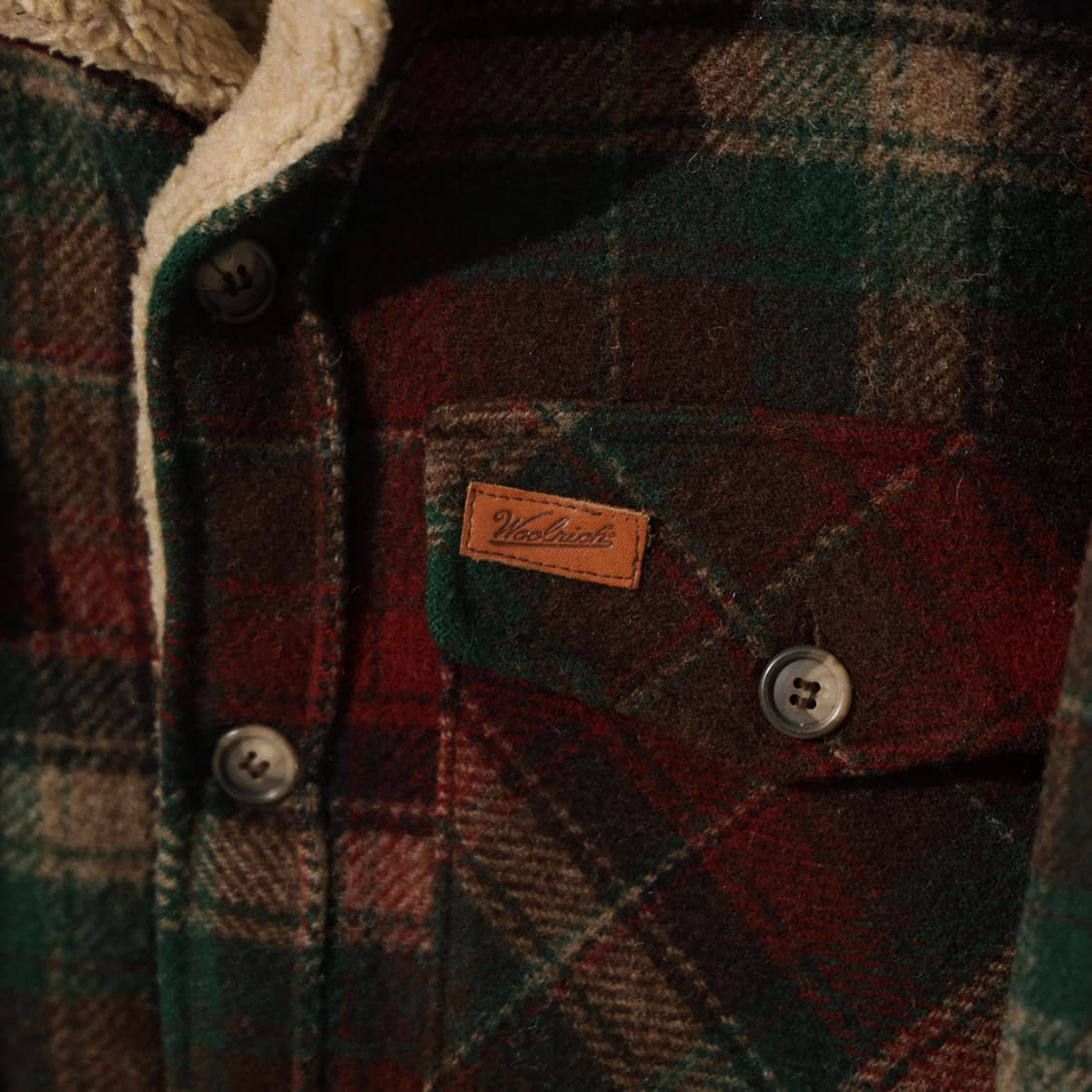 울리치 울 타탄체크 세르파 자켓 상품이미지7