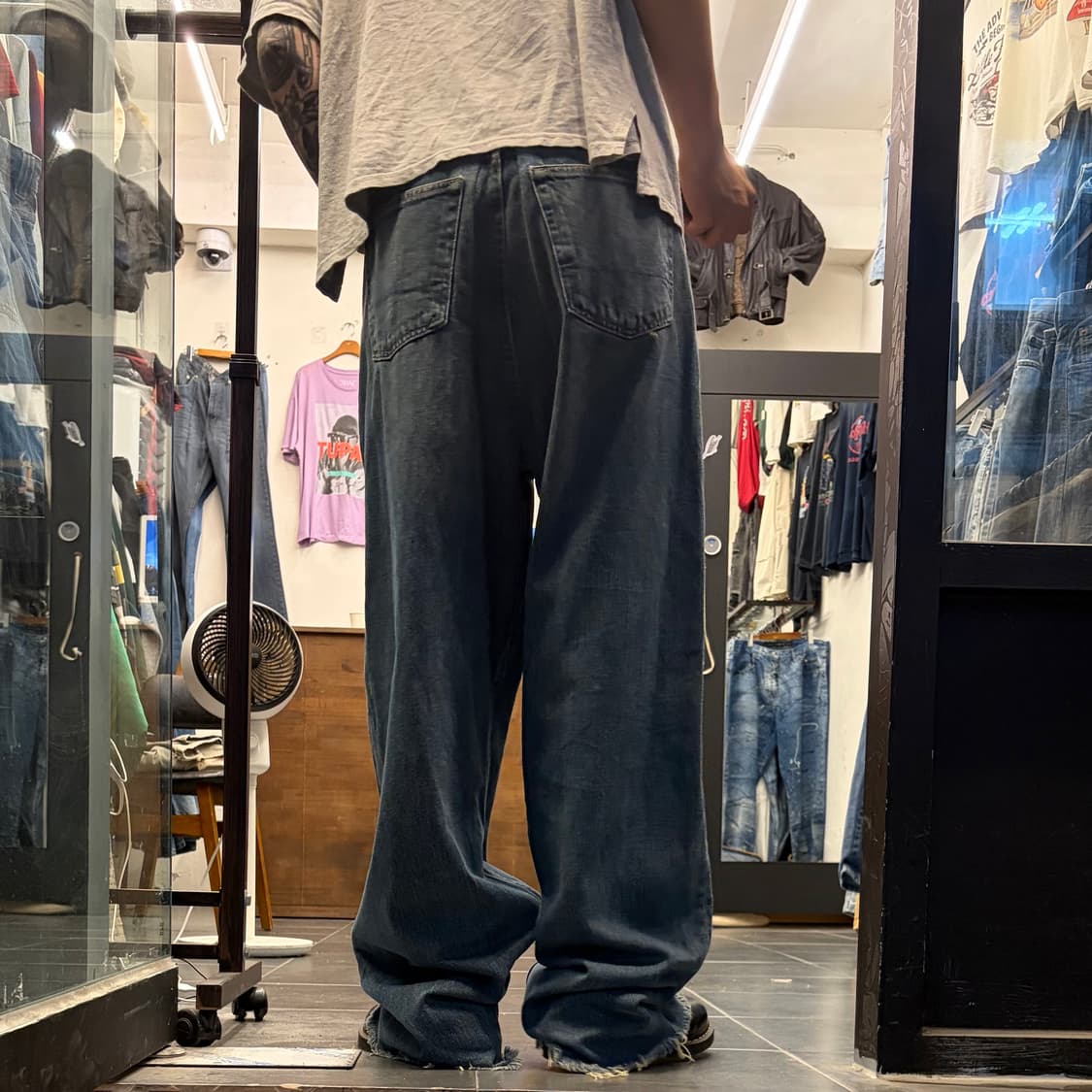 Nautica 데님 녹워싱 힙합팬츠 상품이미지2
