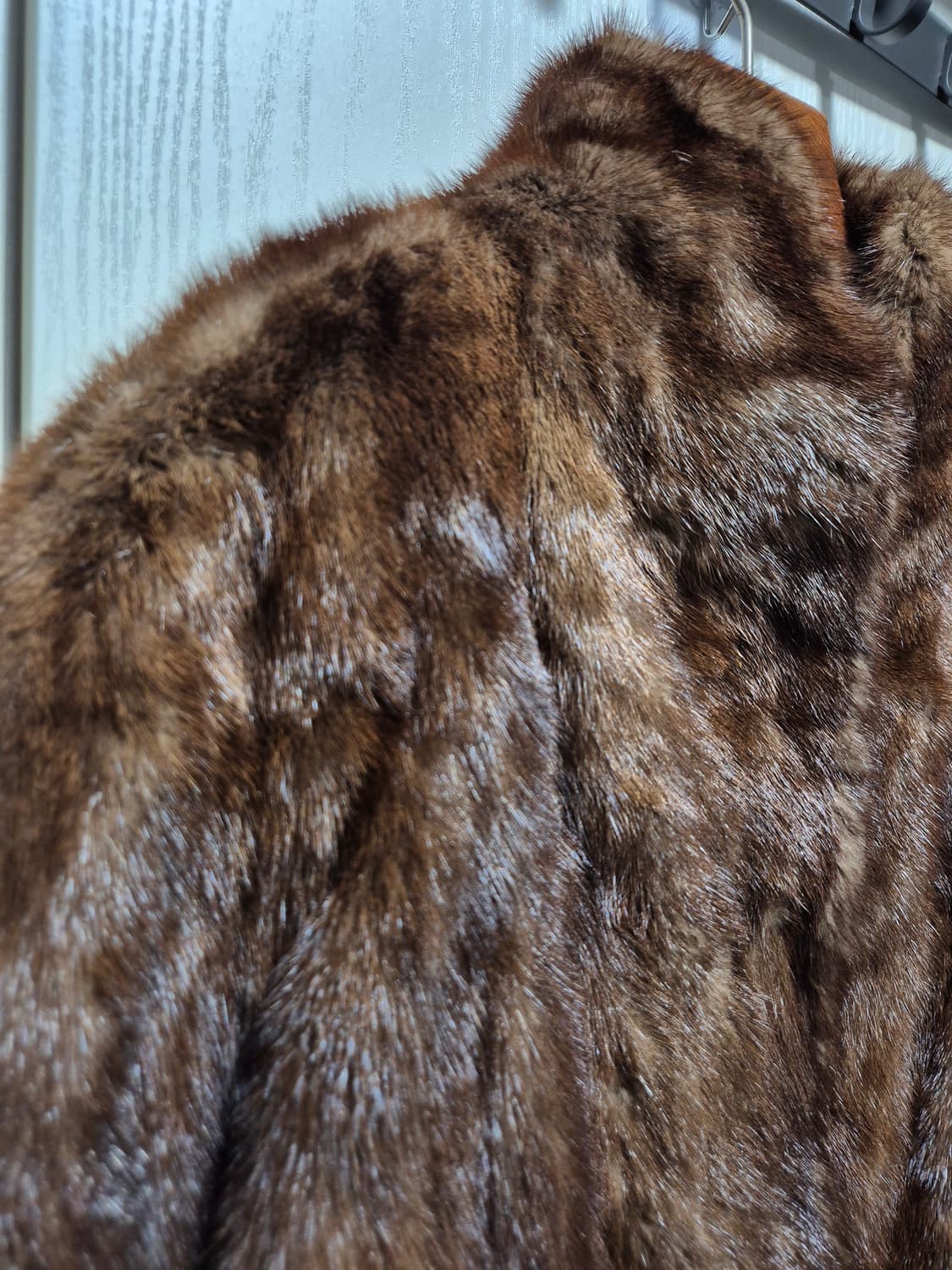 (세일)빈티지 브라운 밍크 퍼 코트 상품이미지3