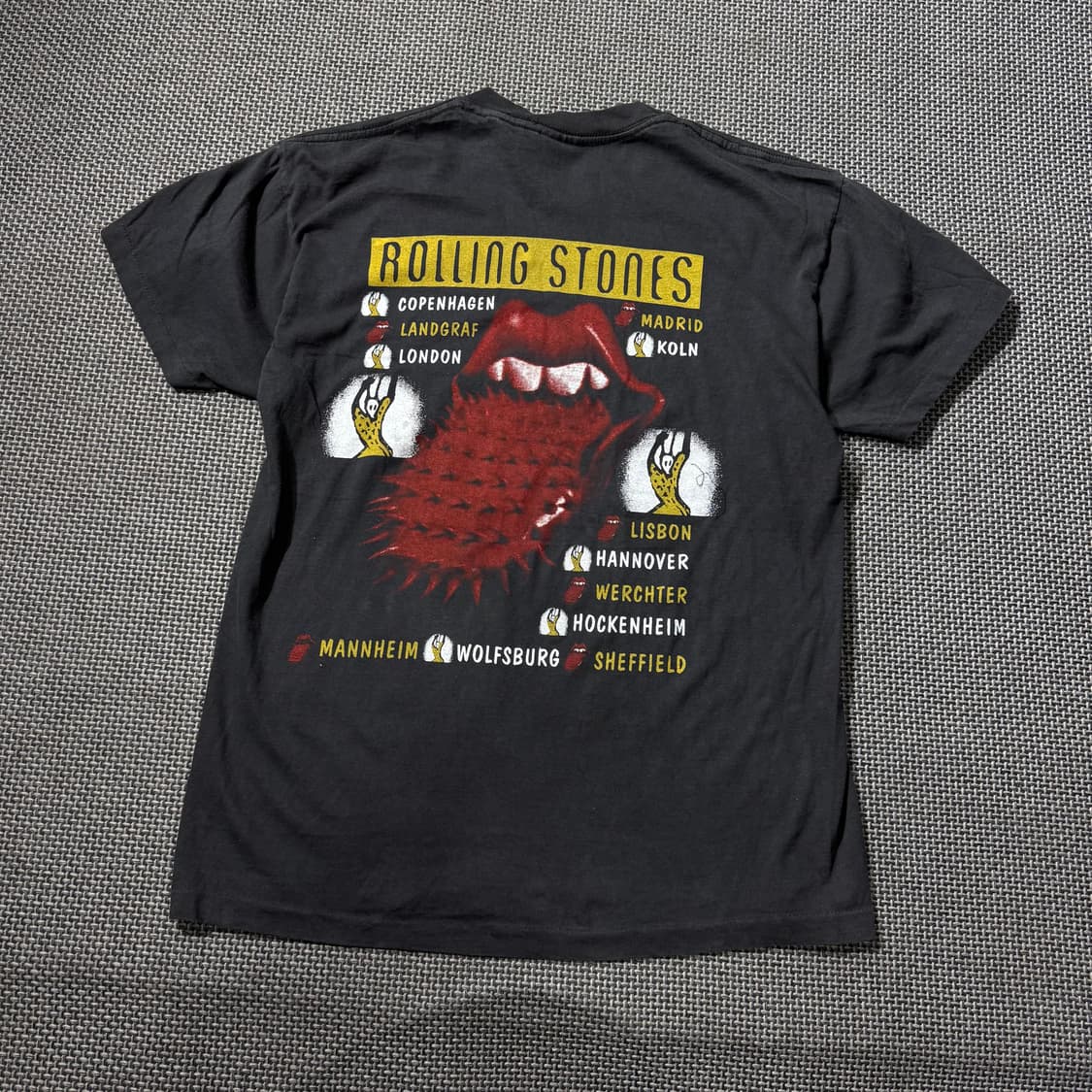 새상품) 롤링스톤즈 락밴드 프린팅 티셔츠 (L/XL) 상품이미지7