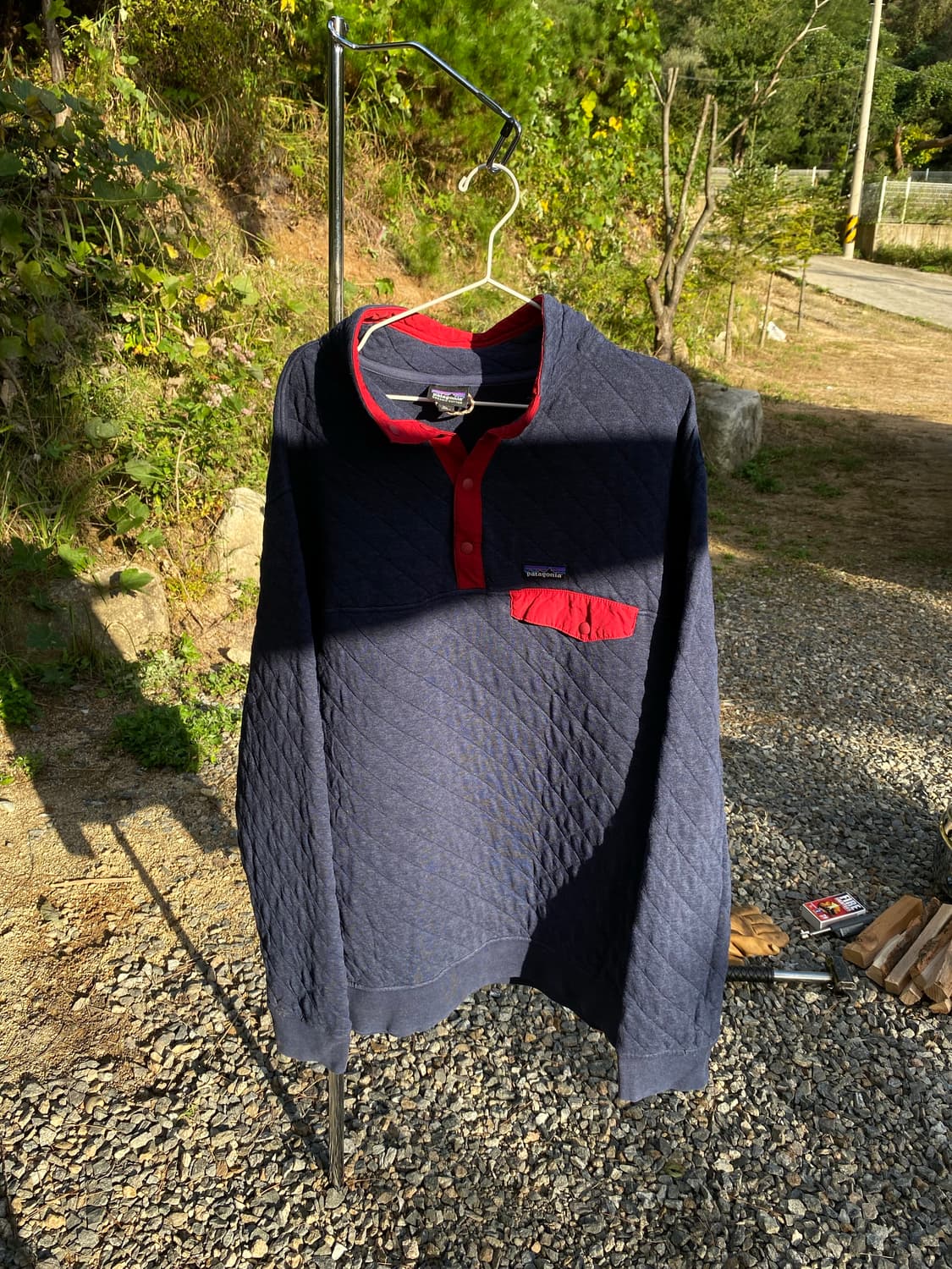 🌊 Patagonia cotton quilt Snap-T 상품이미지1