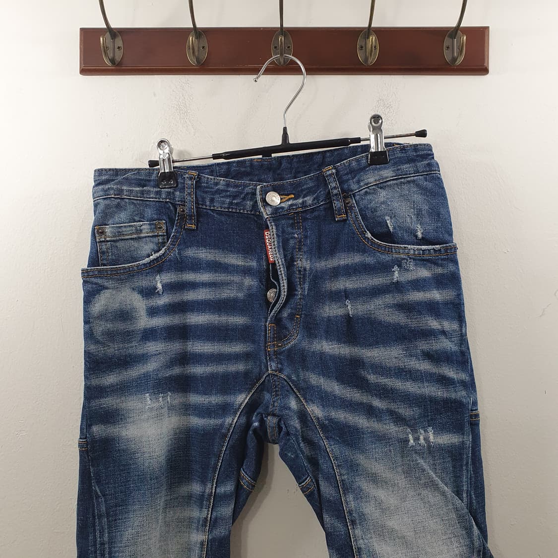 46 디스퀘어드2 남성 빈티지 워싱 데님 청바지 팬츠 상품이미지2