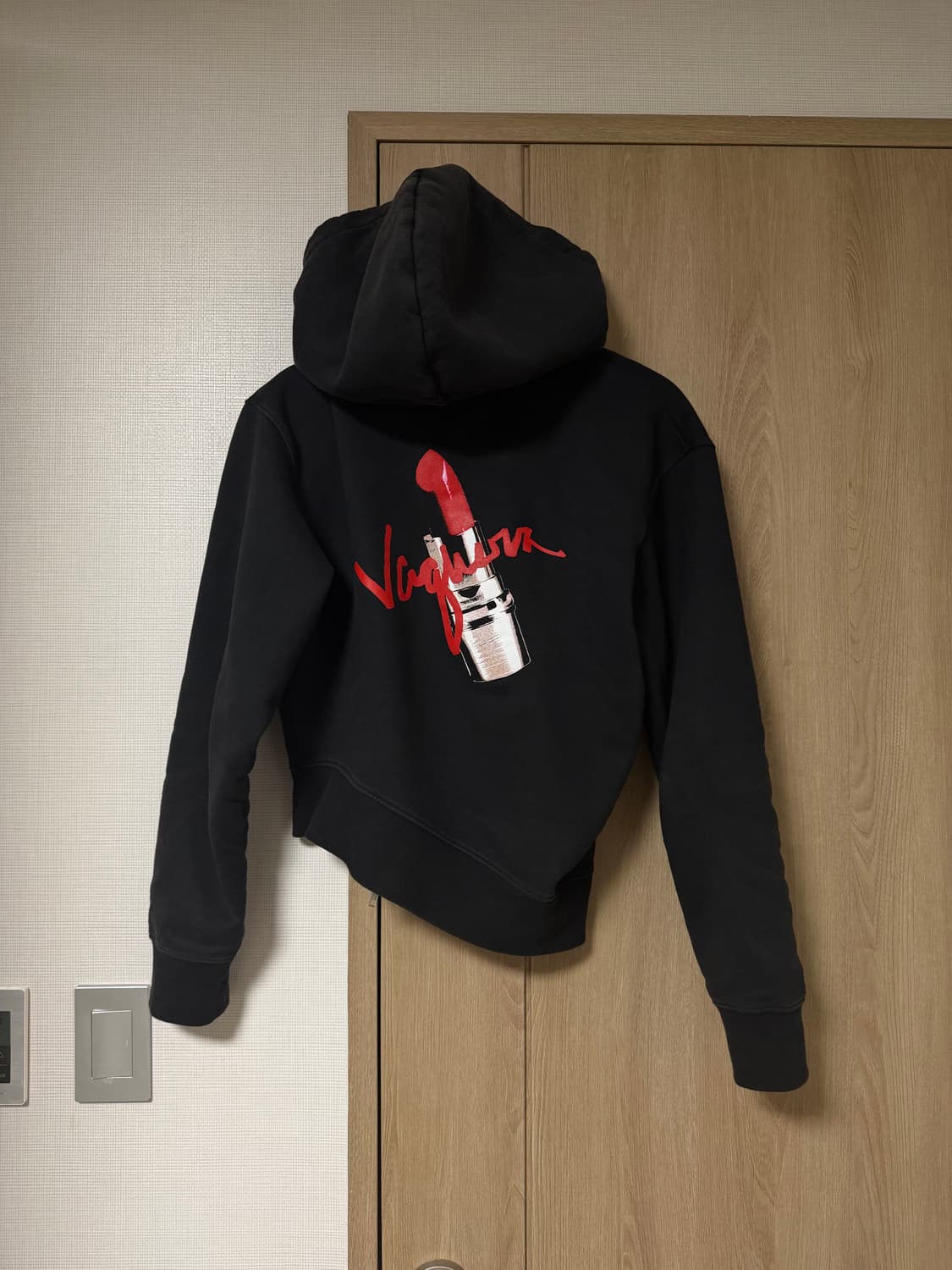 [새상품] Vaquera 바퀘라 트위스트 후드집업 XL 상품이미지2