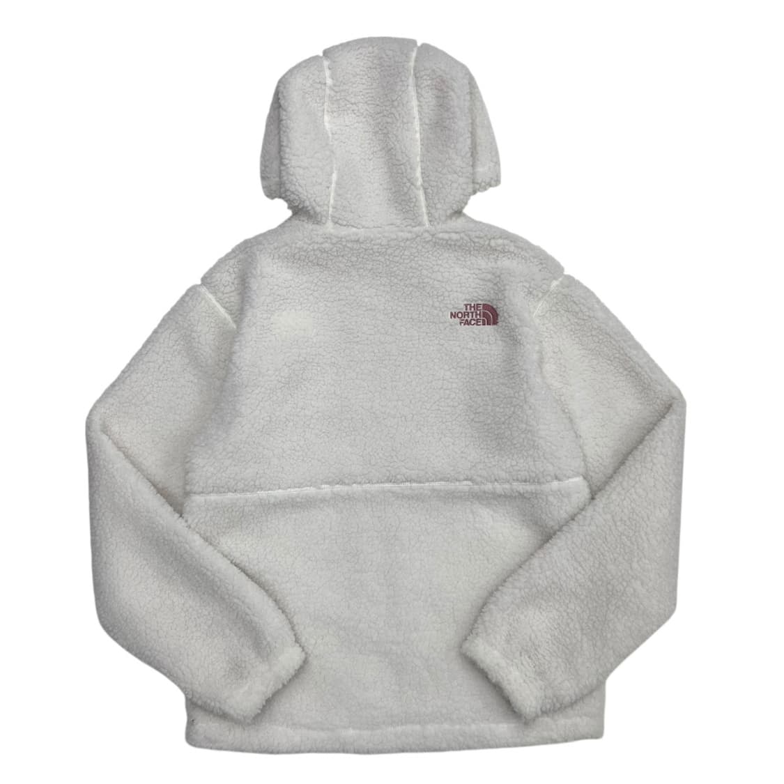 노스페이스 딸기우유맛 리버시블 뽀글이 후드집업 xs 상품이미지8