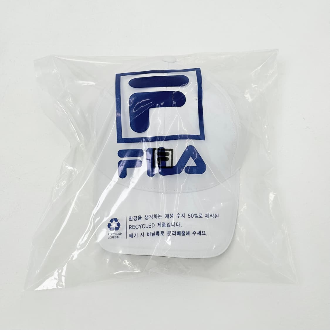 (새상품) 휠라 F박스 우븐 볼캡 남녀공용 테니스 모자 상품이미지5