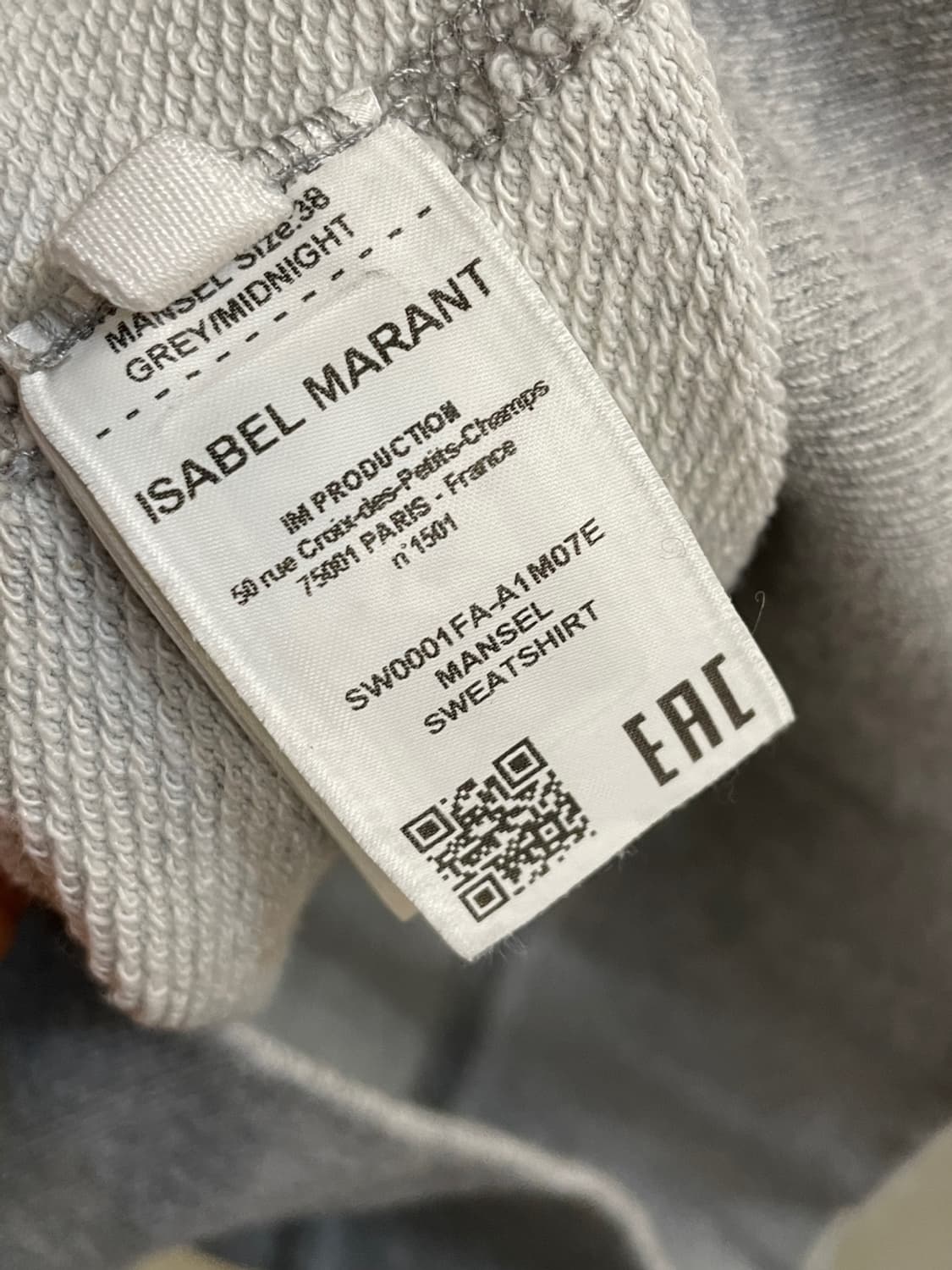 이자벨 마랑 만셀 로고 후드 티셔츠  상품이미지6
