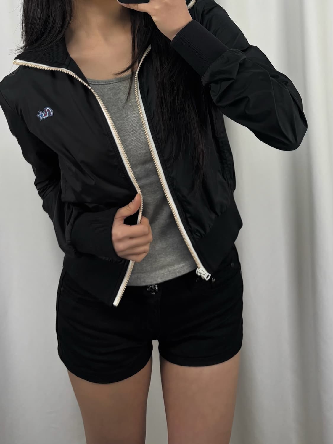 폴로 진스 블랙 바람막이 자켓 상품이미지4