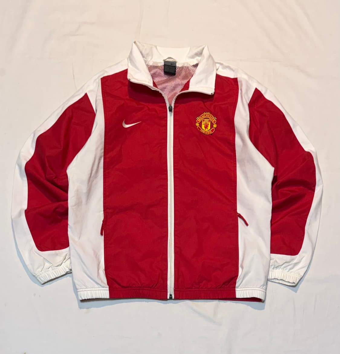 나이키 04-05 맨유 초희귀 바람막이 흰빨 상품이미지1