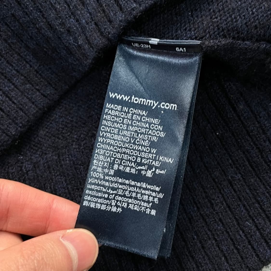 100 타미힐피거 니트  상품이미지4