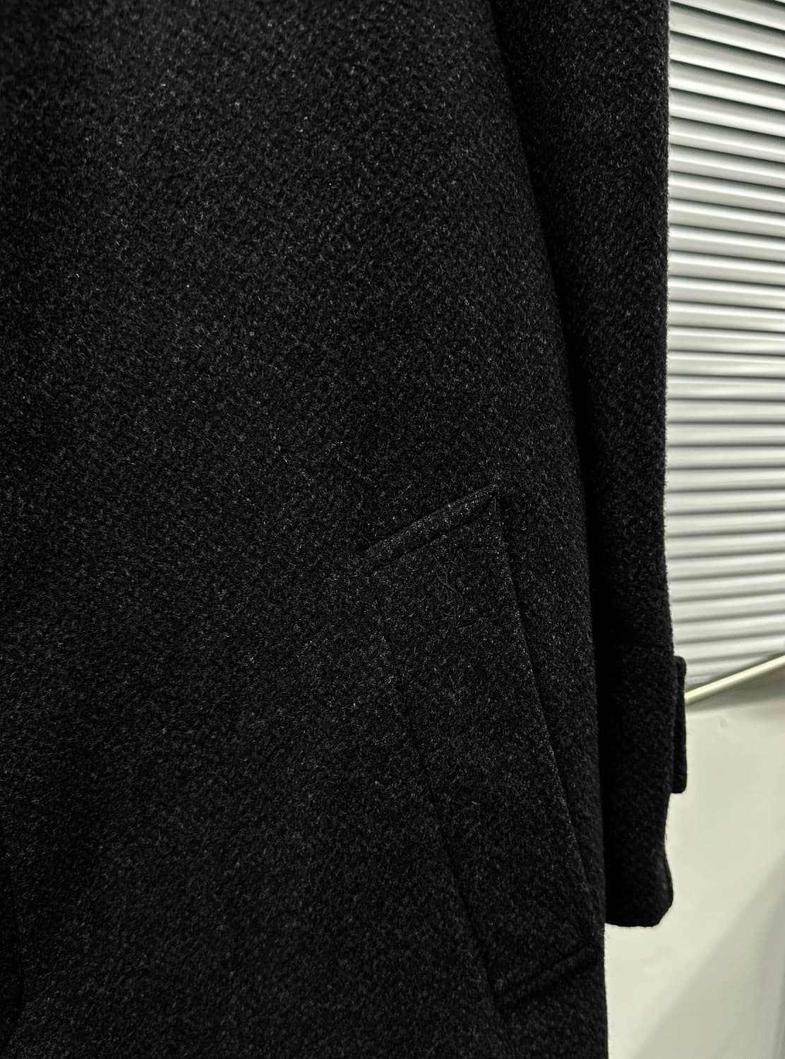 YSL 입생로랑 울캐시 맥코트 차콜 상품이미지5