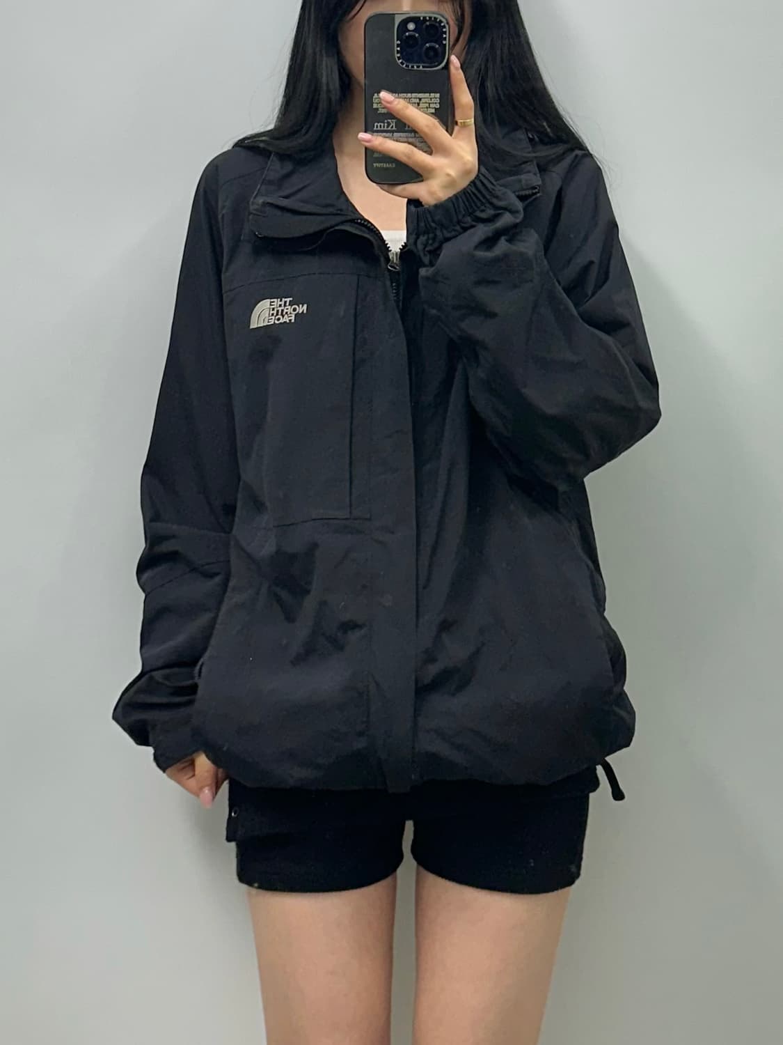 노스페이스 포켓 하이벤트 블랙 바람막이 상품이미지1