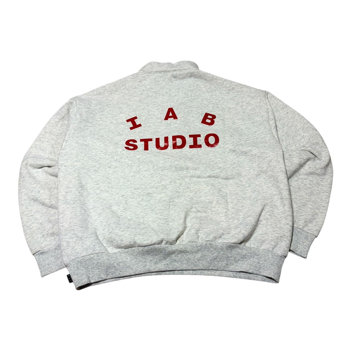 아이엠 스튜디오 스펠로고 하프집업 맨투맨 상품이미지2