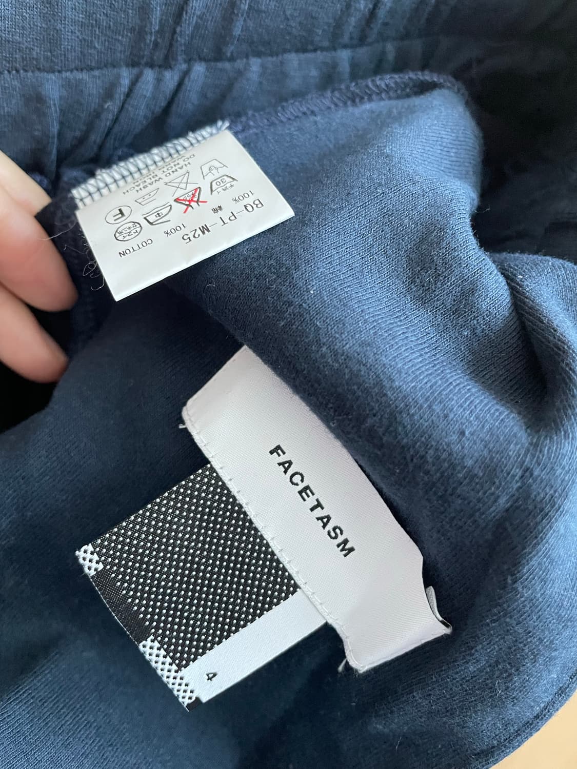 파세타즘 절개 스웨트 팬츠 상품이미지7