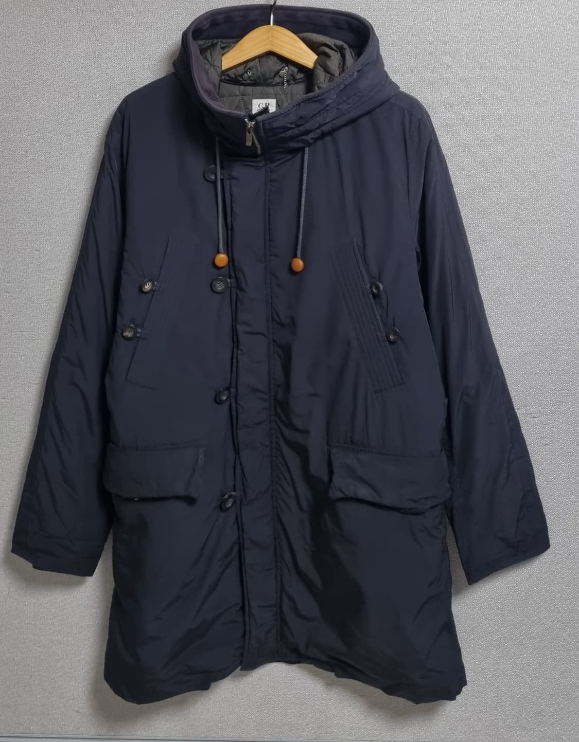 L (100) CP컴퍼니 블랙 야상 점퍼 (정품) 상품이미지1