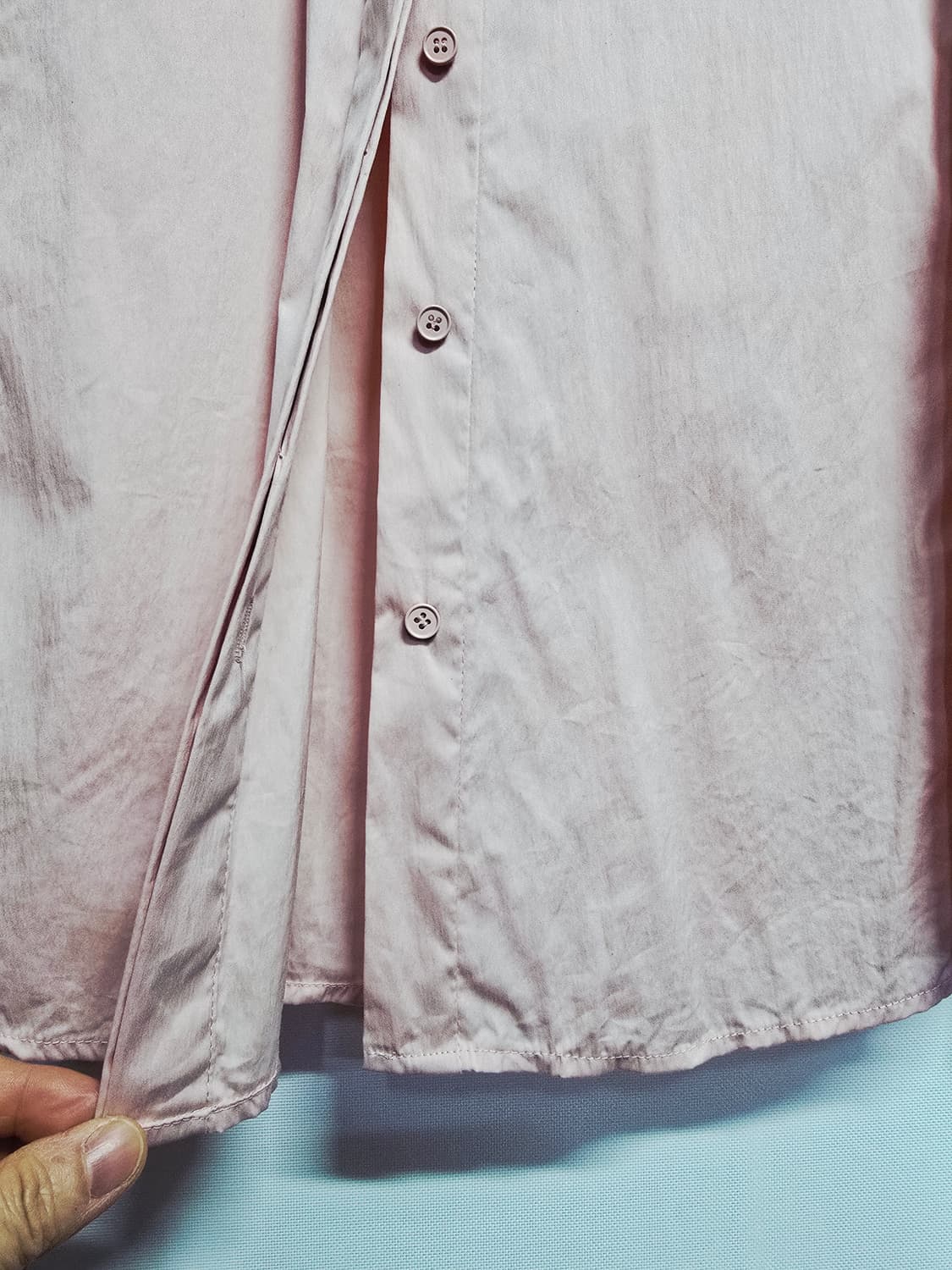 잇미샤 핑크색 긴팔 셔츠 상품이미지2