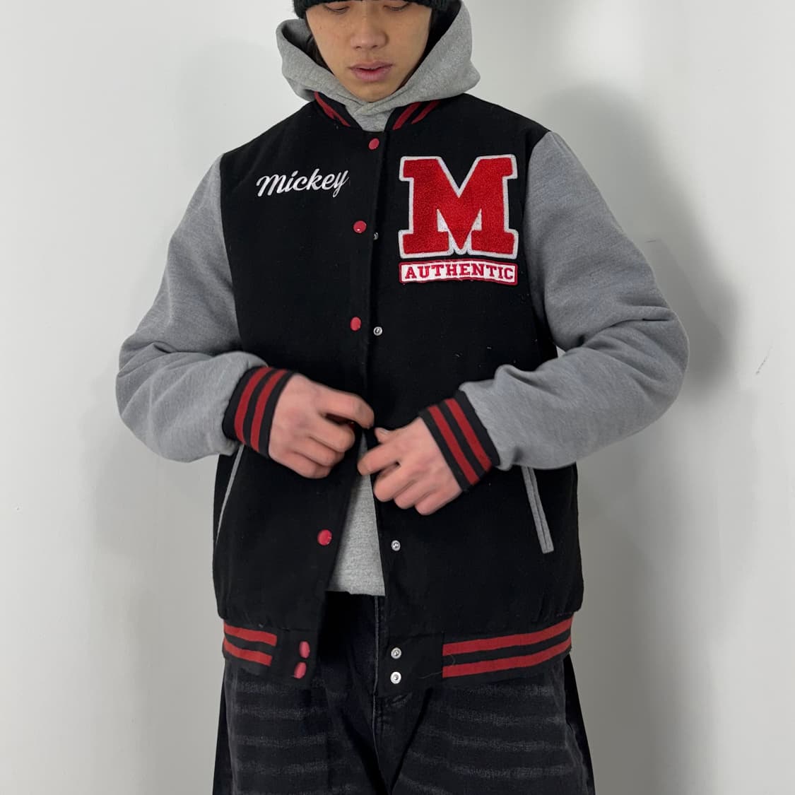 Disney Mickey Mouse Varsity Jacket 상품이미지2