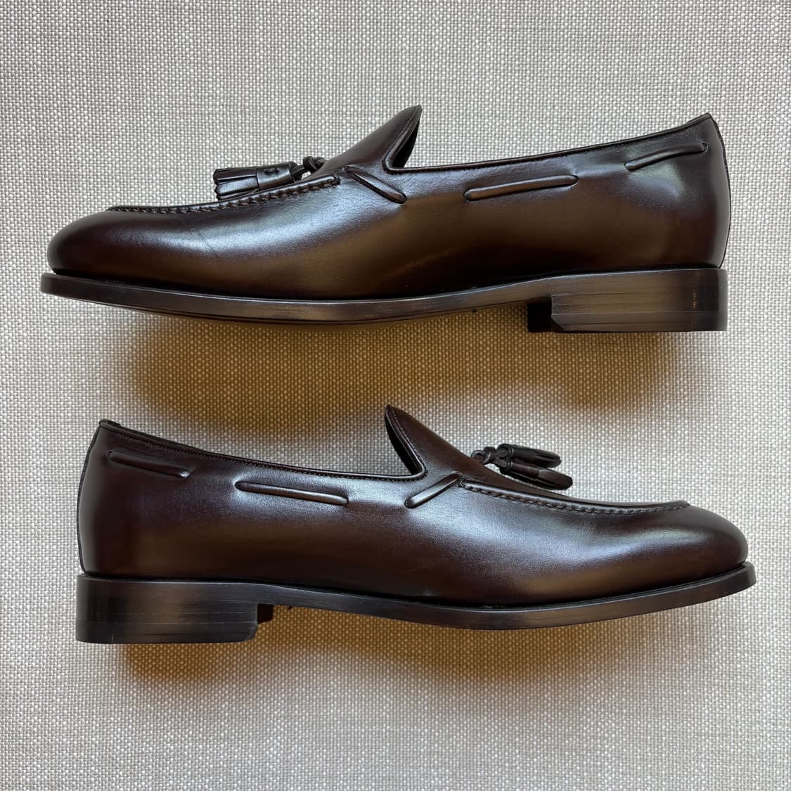 (EU41) Italy SUITSUPPLY 다크 브라운 태슬 로퍼 상품이미지6