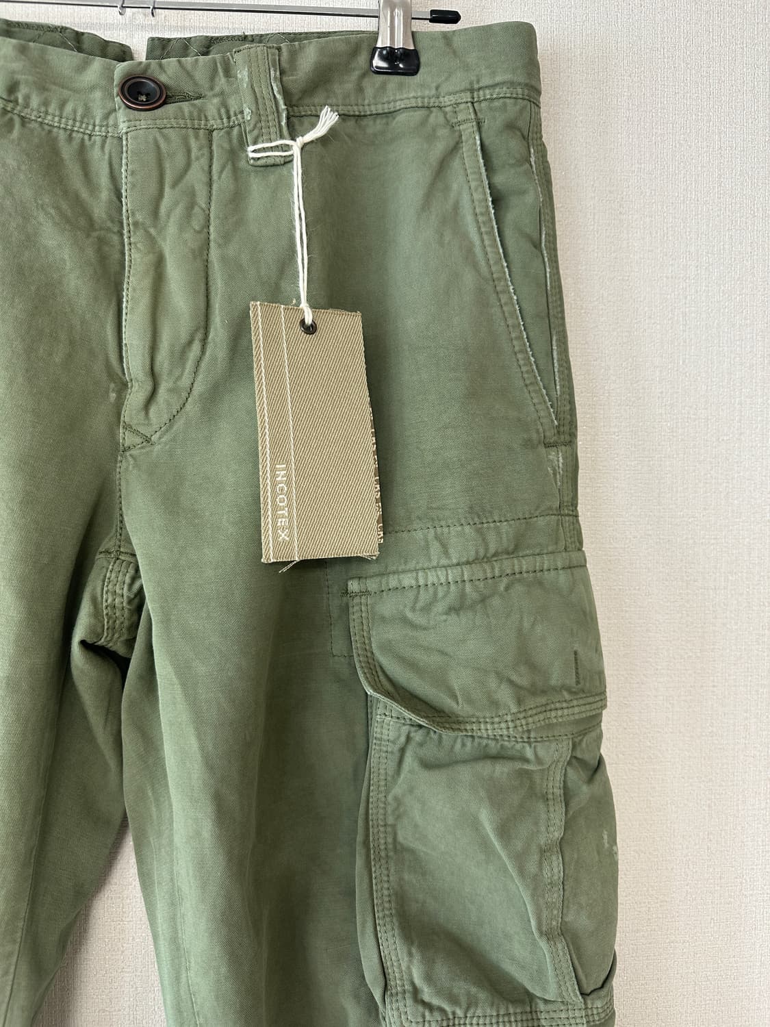 인코텍스(INCOTEX) / 슬림카고팬츠 / 29 / 새상품 상품이미지4