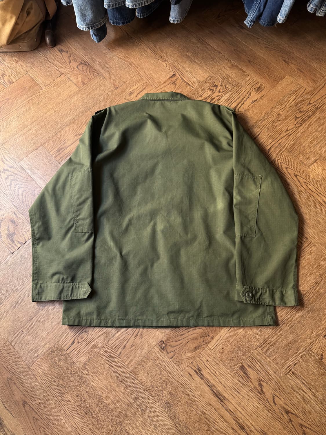 [L]오리지널 U.S ARMY 올리브그린 립스탑 BDU 필드 자켓 상품이미지7