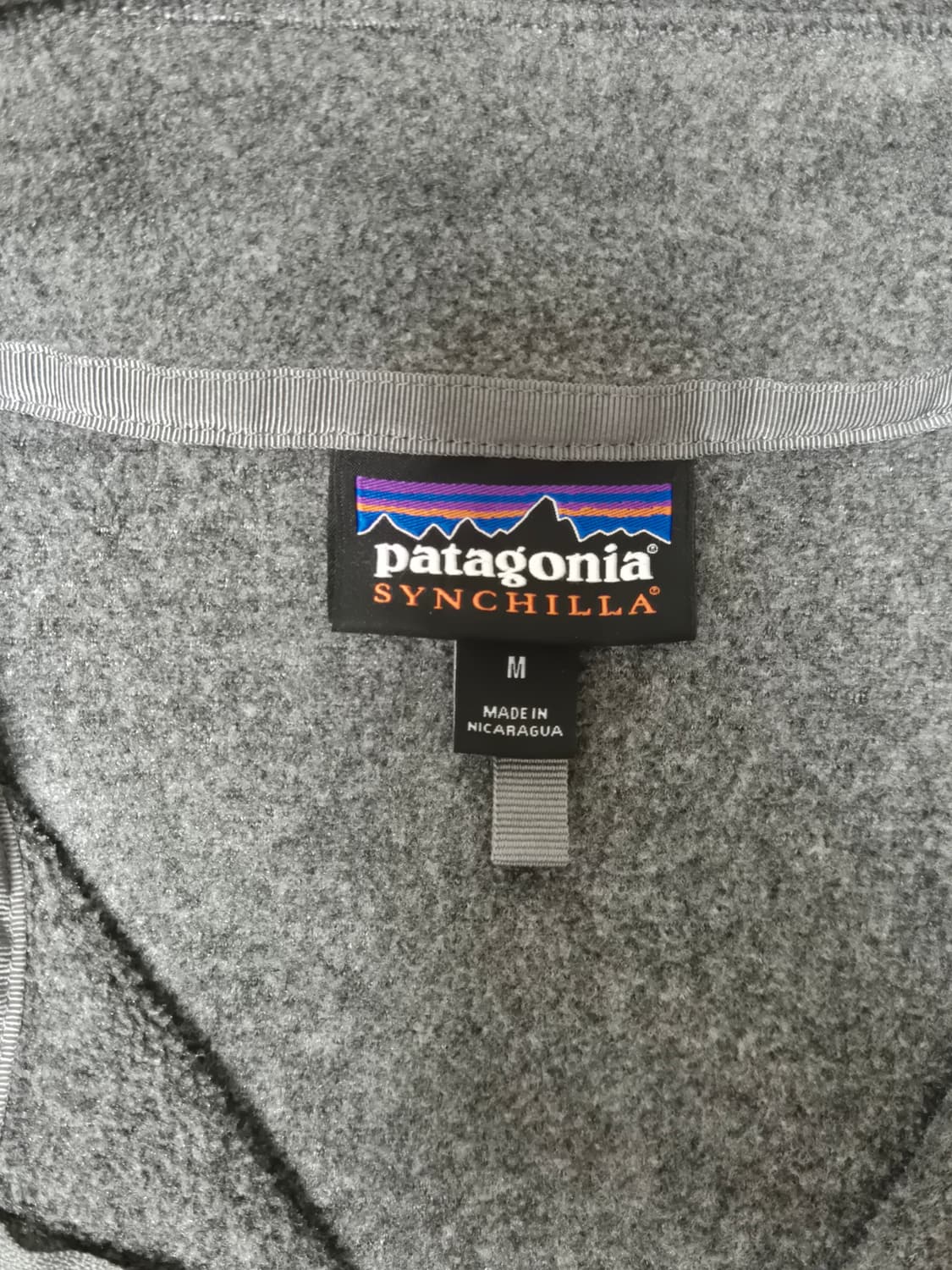 18s 파타고니아 신칠라 집업 라이트그레이 상품이미지3