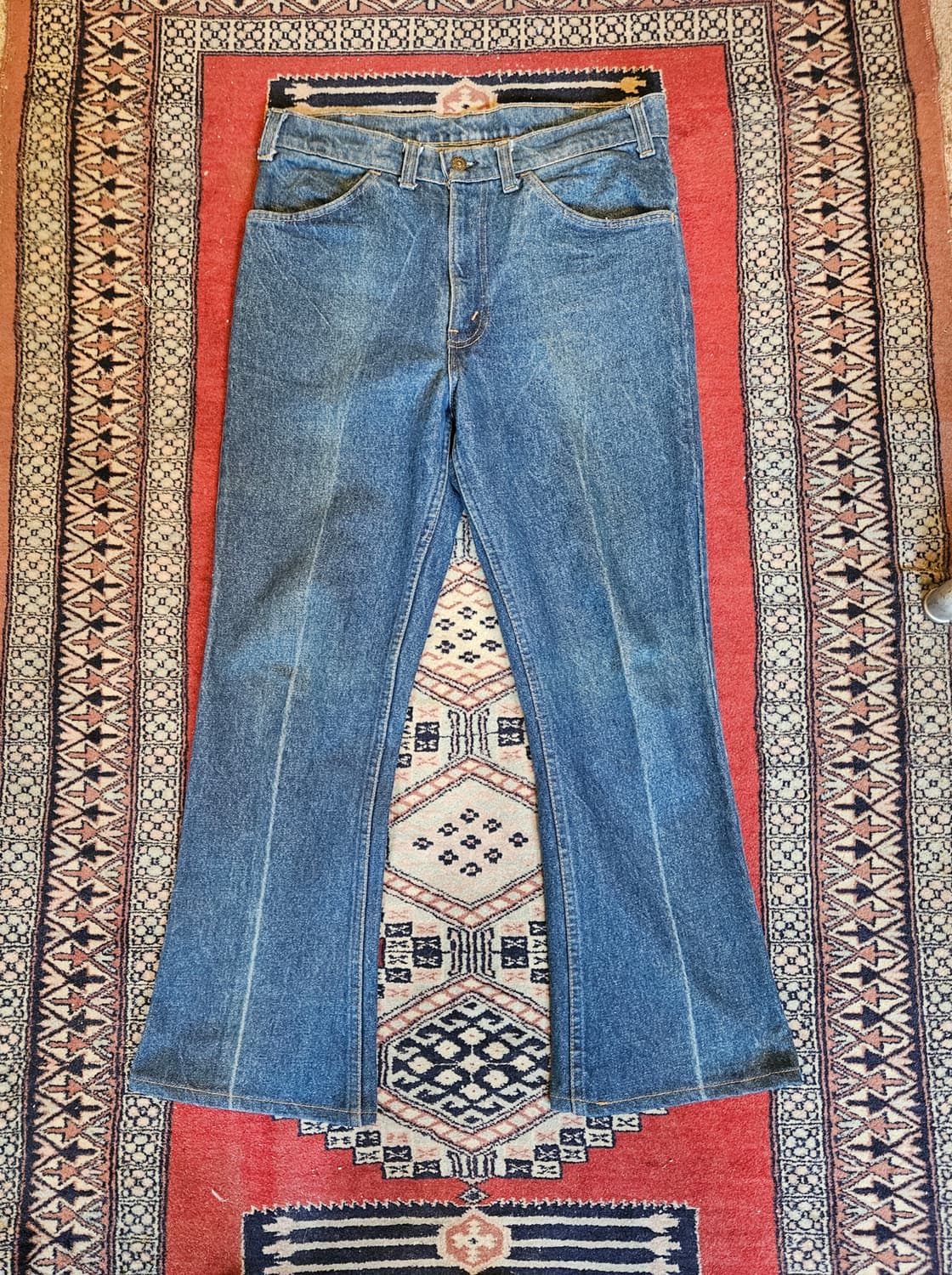 80s 빈티지 오렌지탭 리바이스517 상품이미지2