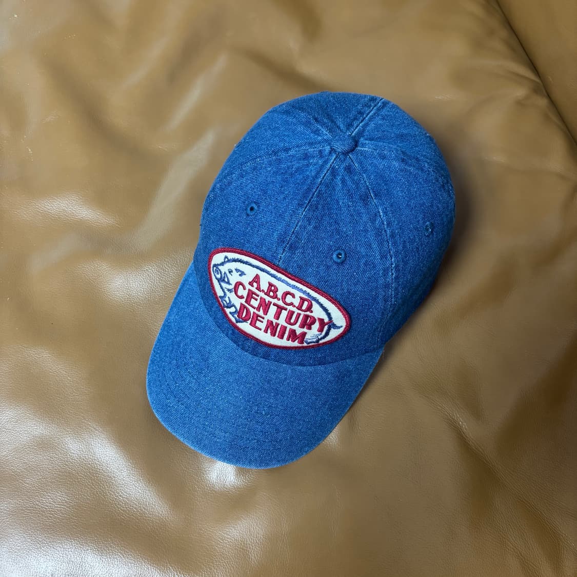 Kapital 캐피탈 오사카 한정 6패널 볼캡 모자 인디고 데님 상품이미지5