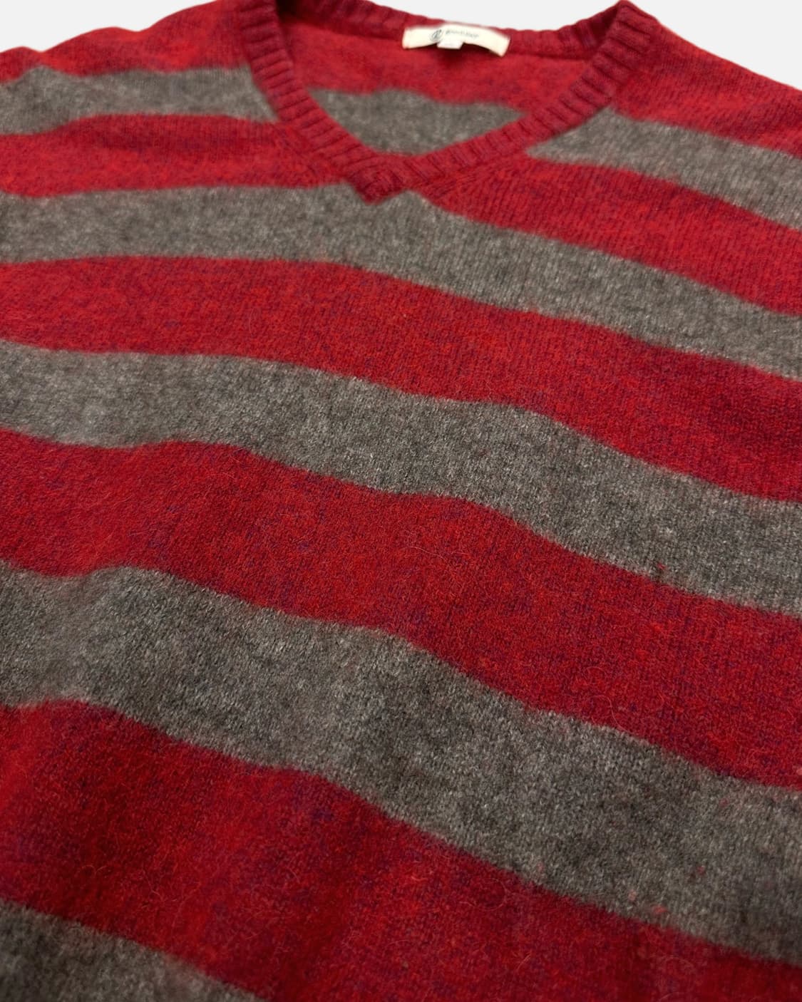 hairy alpaca wool stripe knit 상품이미지5