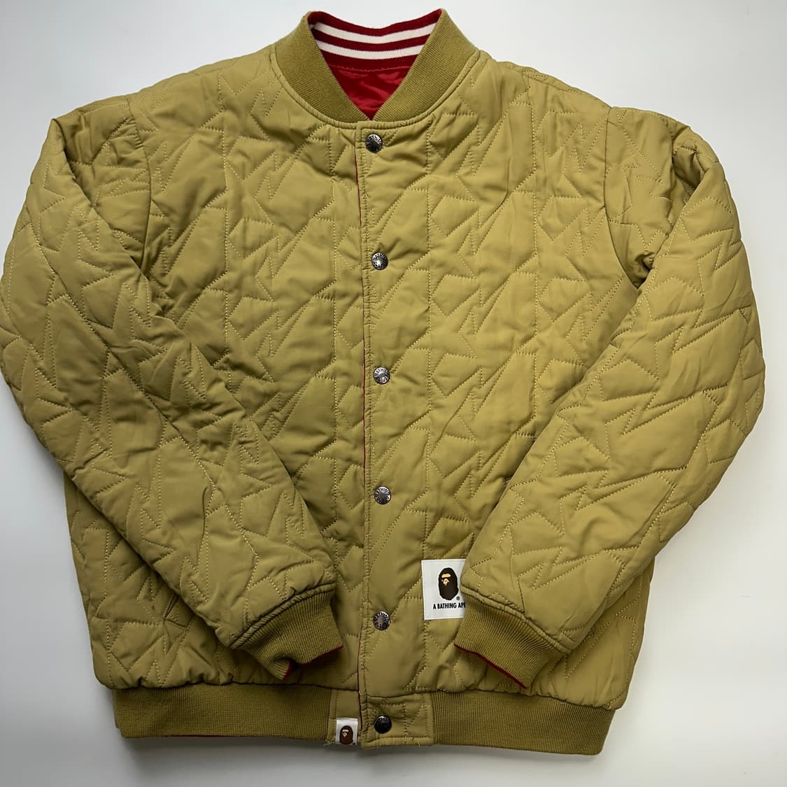 A BATHING APE 22SS 베이프 리버시블 바시티 자켓 상품이미지6